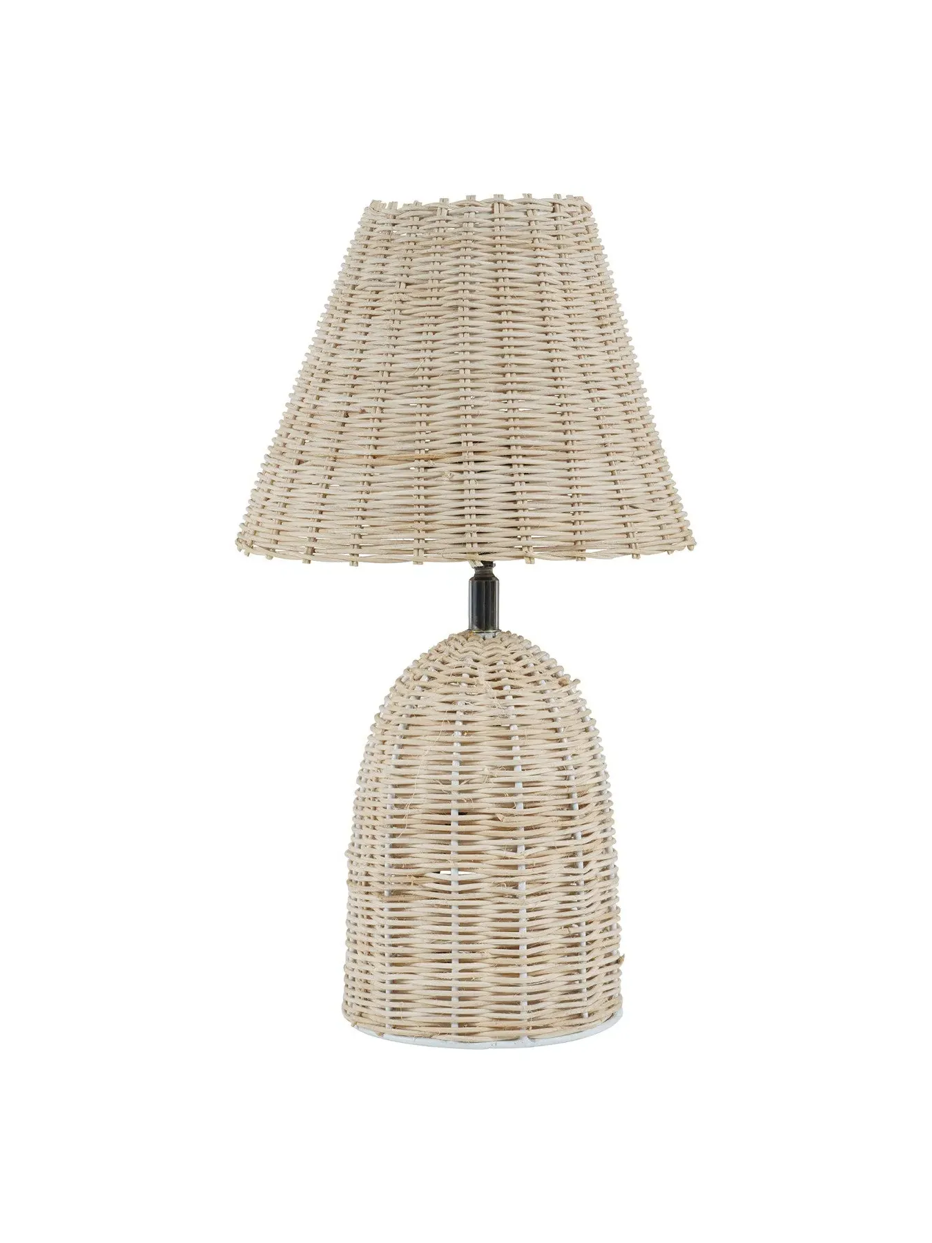 Mini Table Lamp with Shade - Natural, Rattan