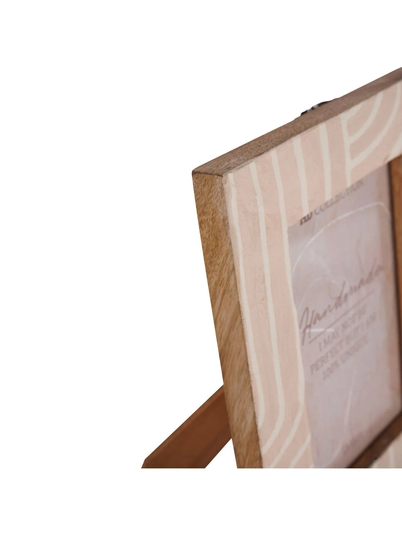 Photo Frame 13x18cm - Cream, Mango Wood