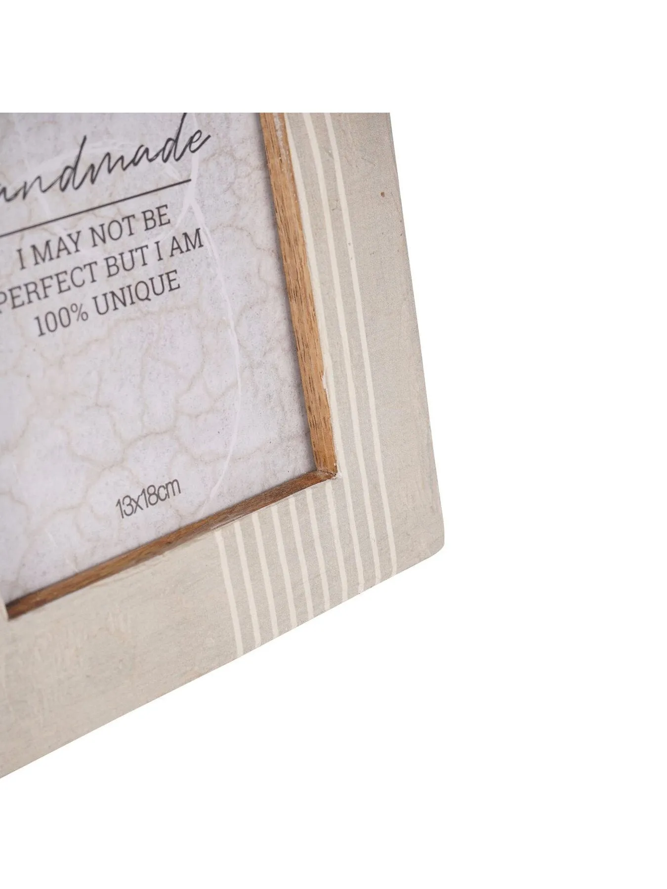 Photo Frame 13x18cm - Cream, Mango Wood