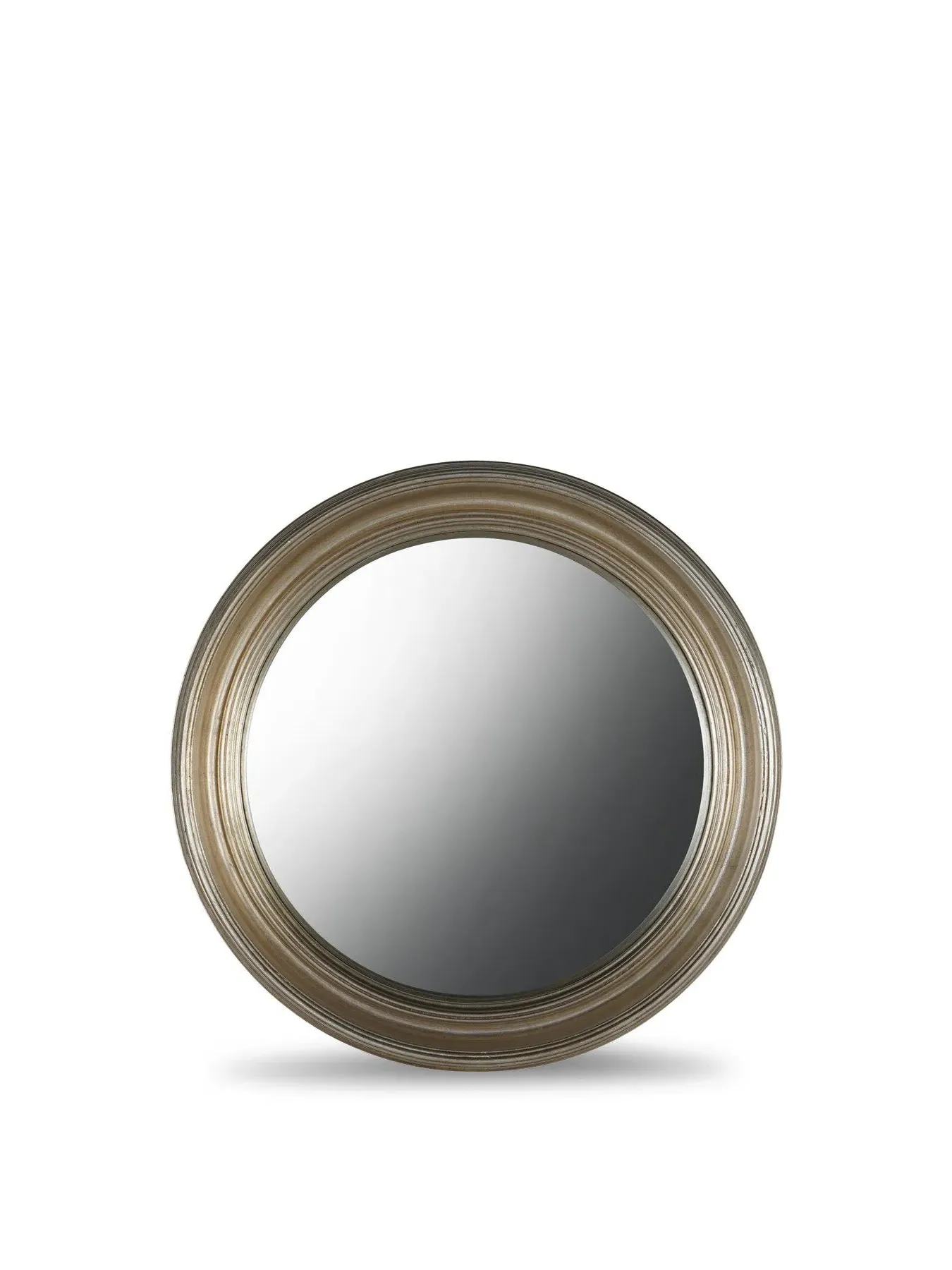 Round Convex Mirror - Country Silver image