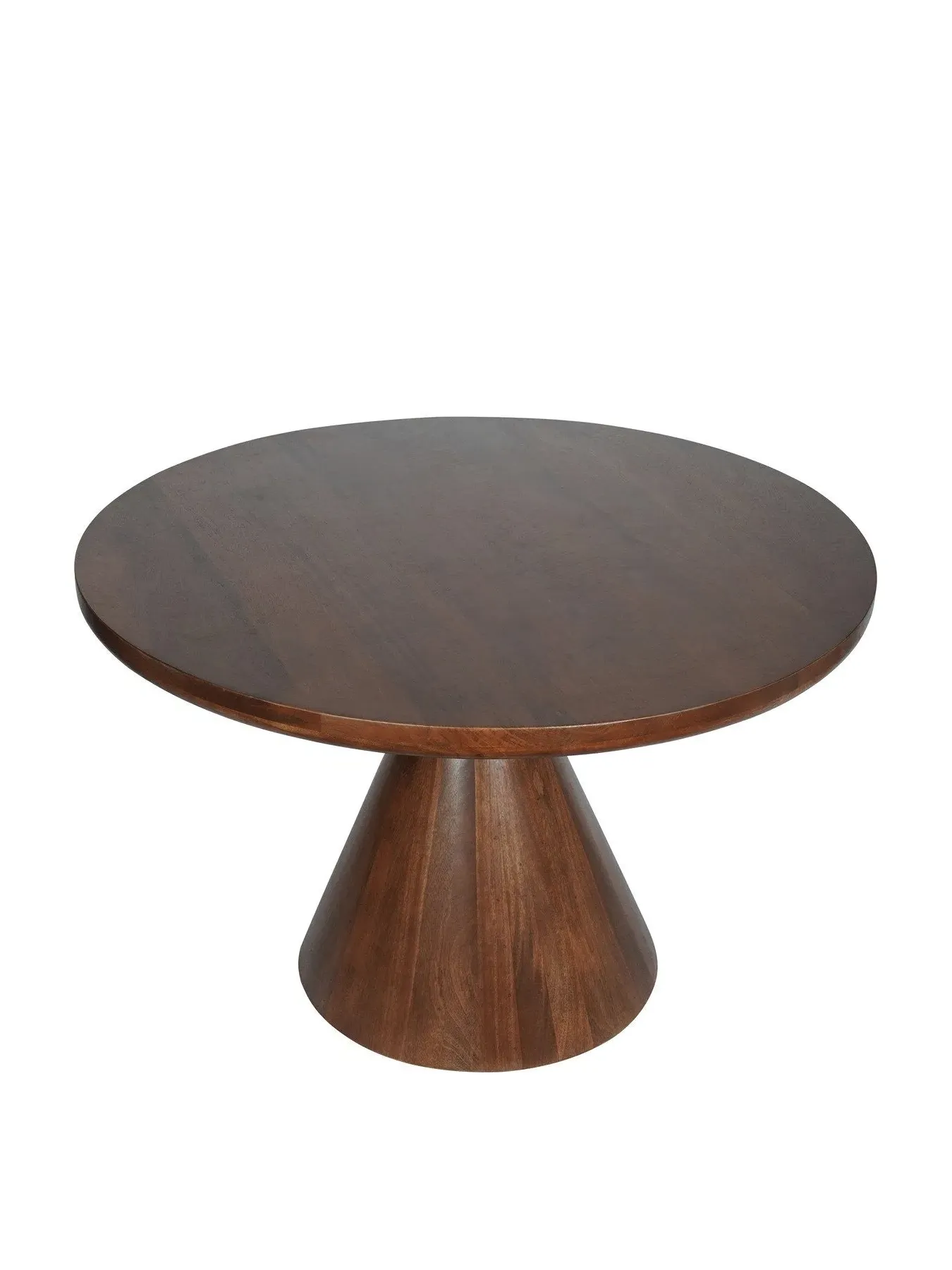 Round Dining Table - Brown, Wood
