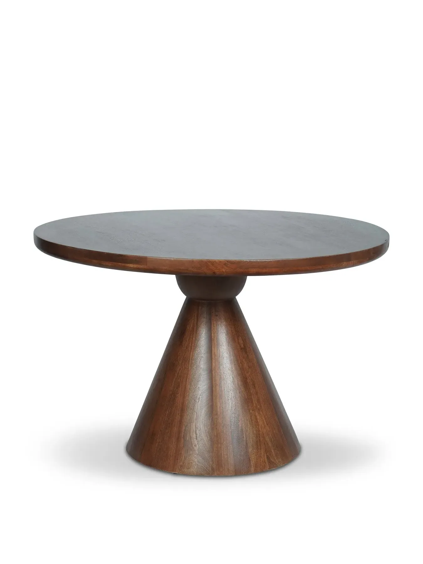 Round Dining Table - Brown, Wood image