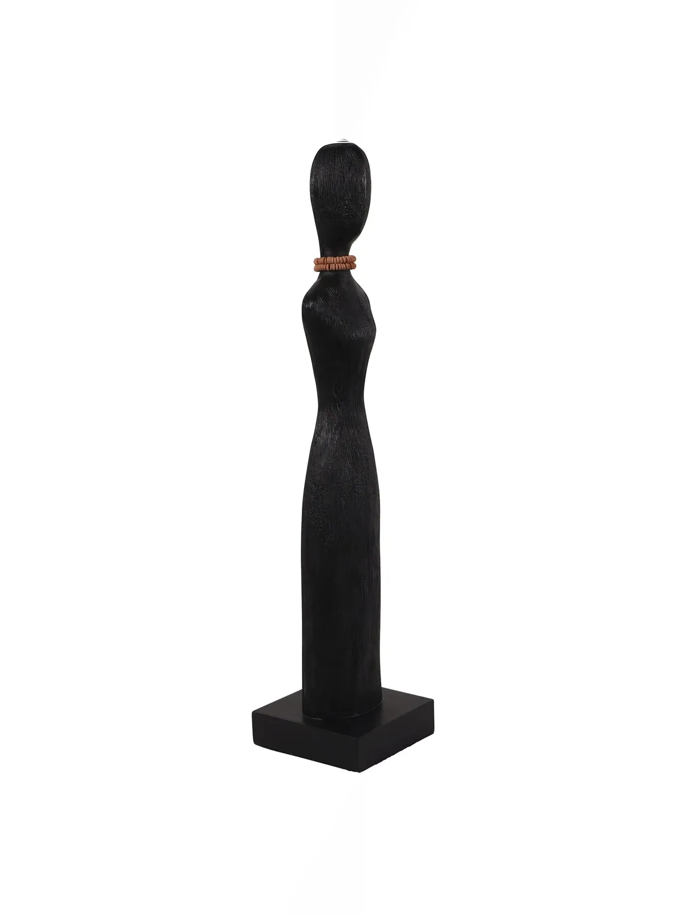 Small Abstract Female Sculpture - Black