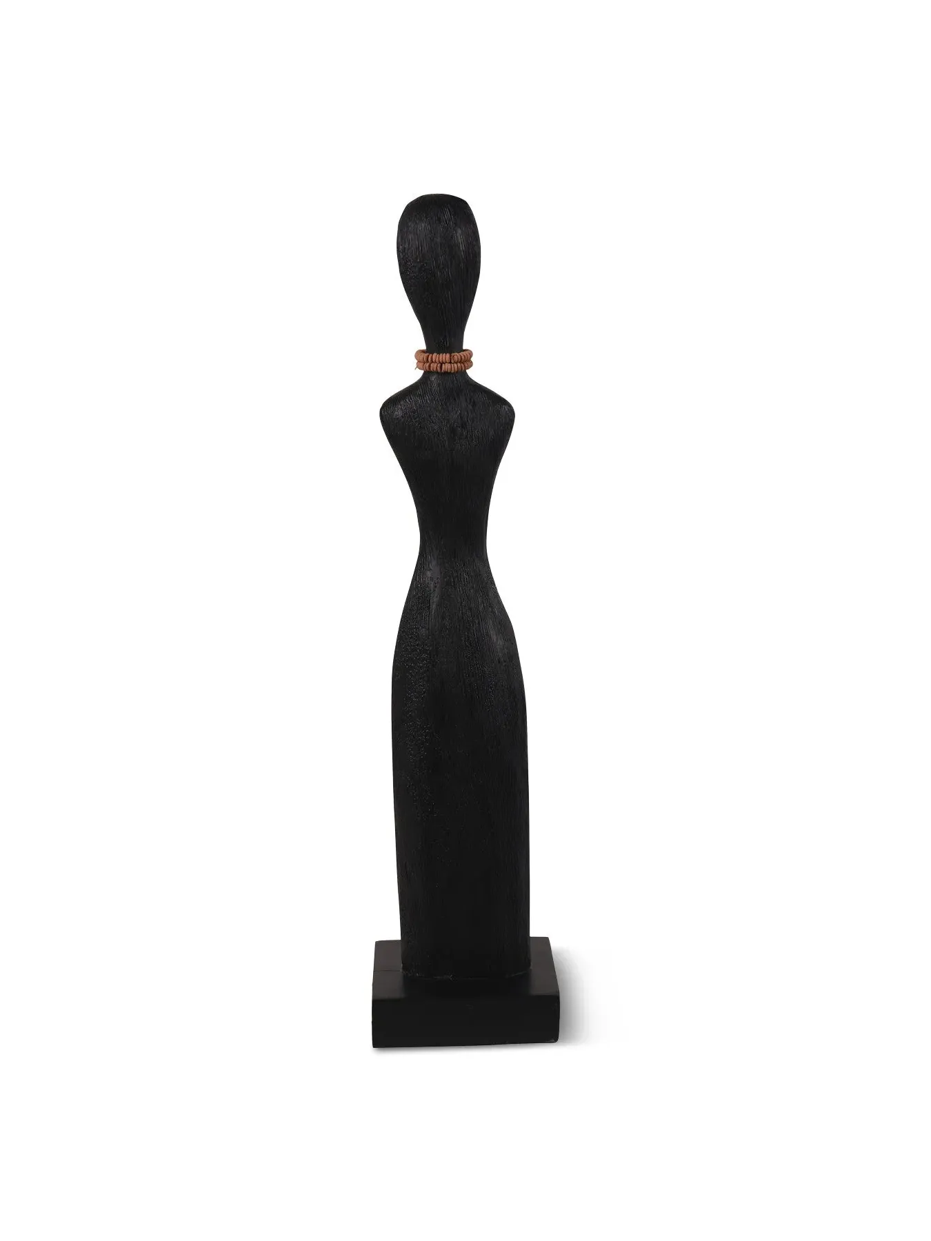 Small Abstract Female Sculpture - Black image