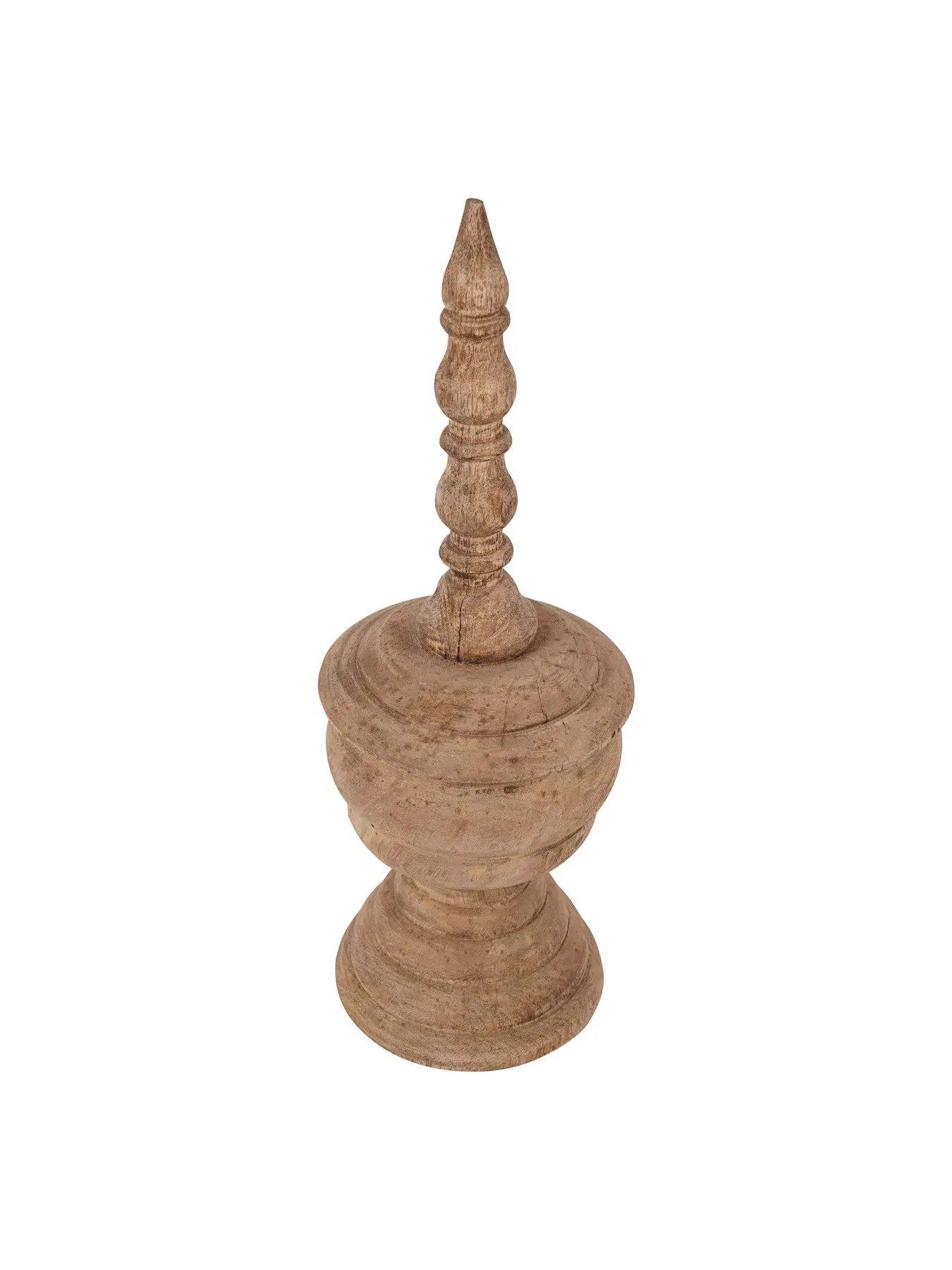 Small Hand Carved Sculpture - Natural, Wood