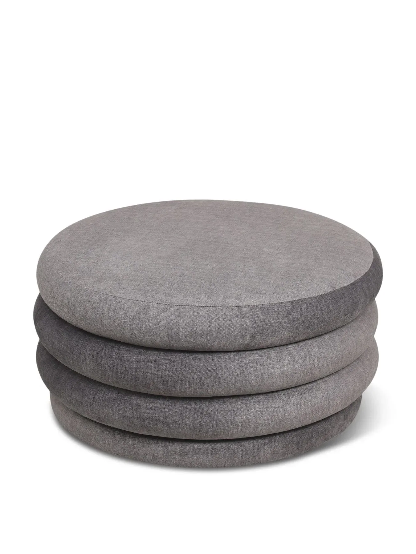 Square Storage Ottoman - Cream, Upholstered image