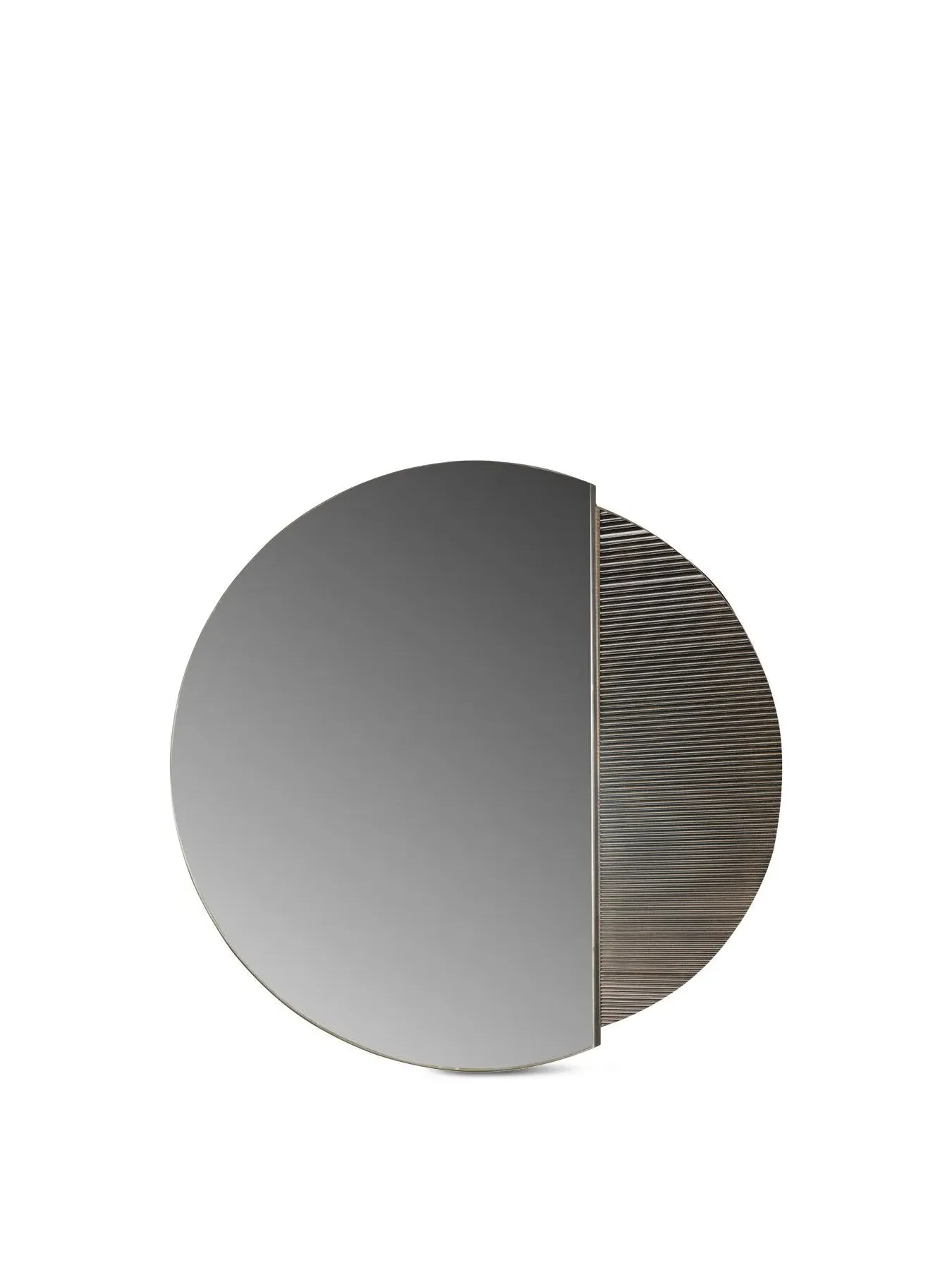 Square Wall Mirror - Black, Glass image