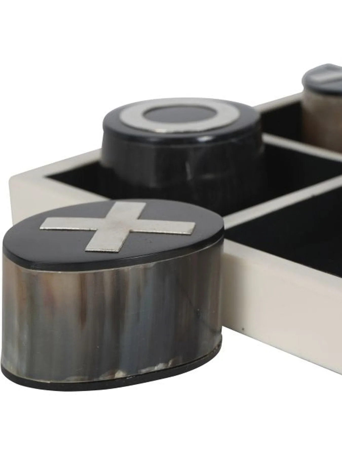 Stack Noughts And Crosses Game Set - Black