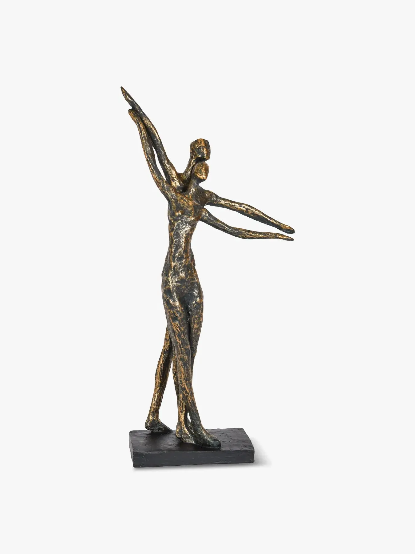 Standing Couple Figurine - Bronze, Resin image