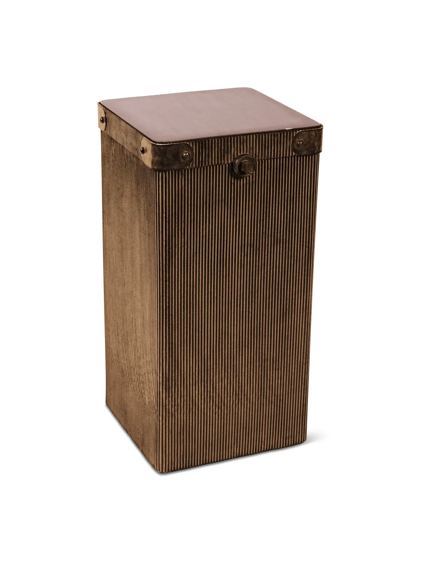 Storage Trunk with Corrugated Base - Copper Azure image