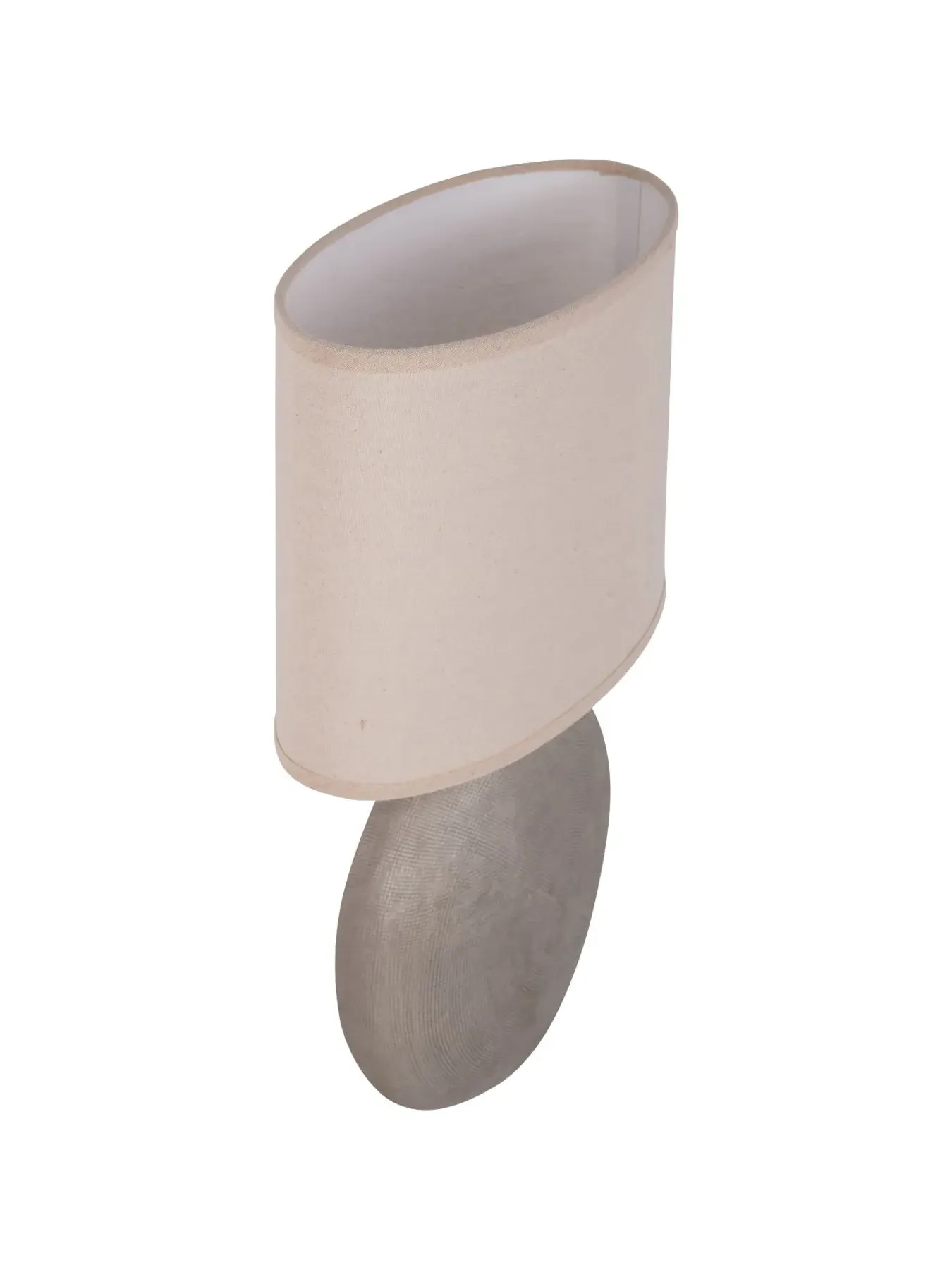 Textured Table Lamp with Shade - Brown, Ceramic