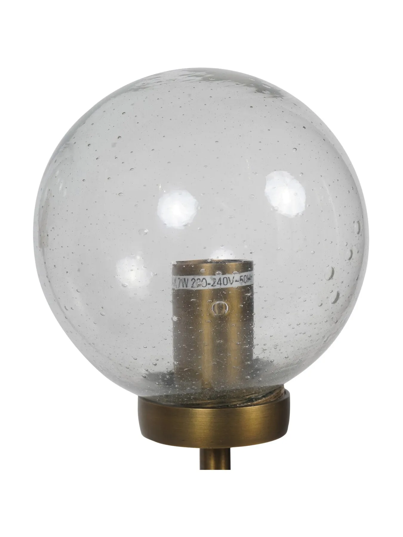Three Globe Table Lamp - Bronze
