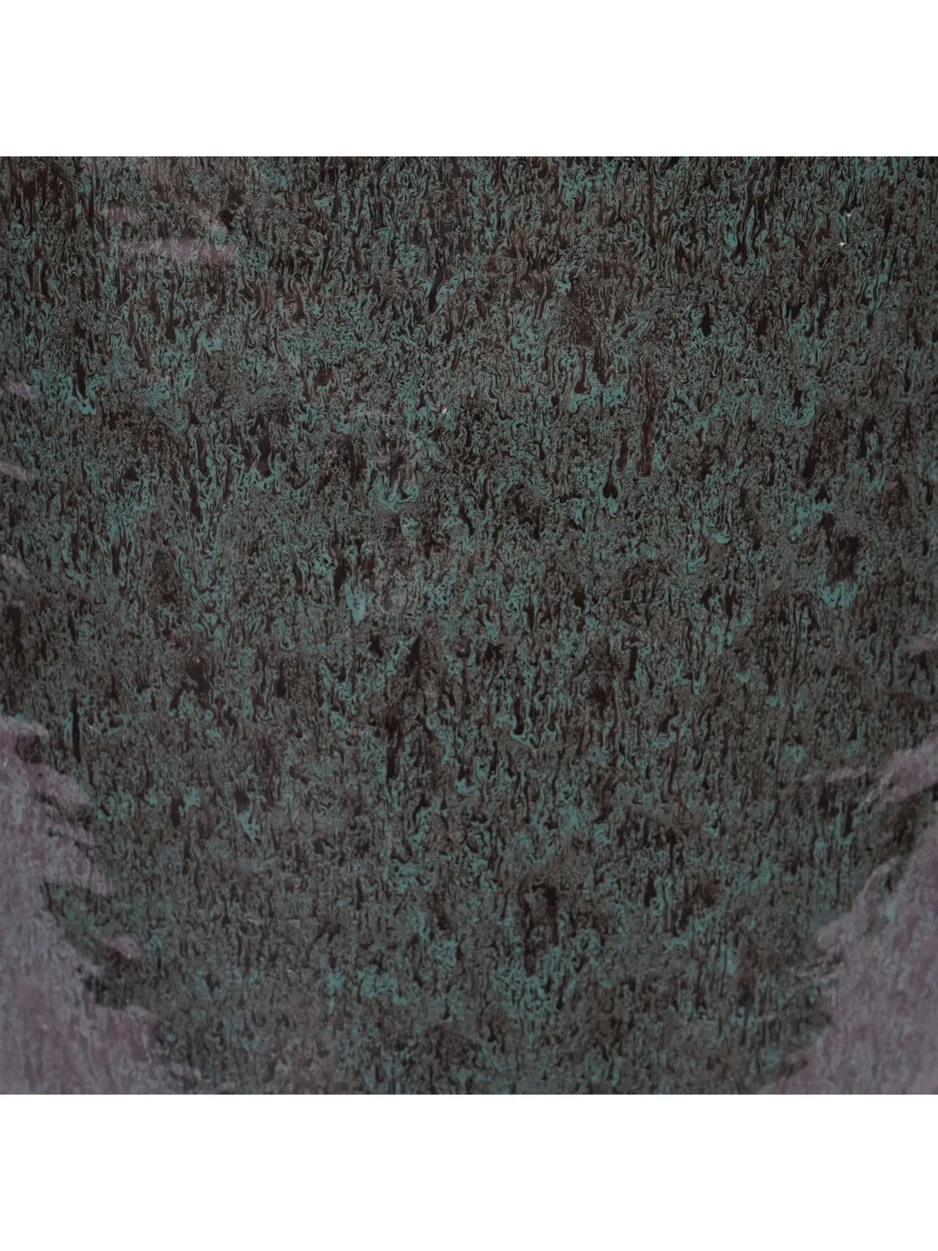 XL Tall Planter Reactive Glaze - Green, Ceramic