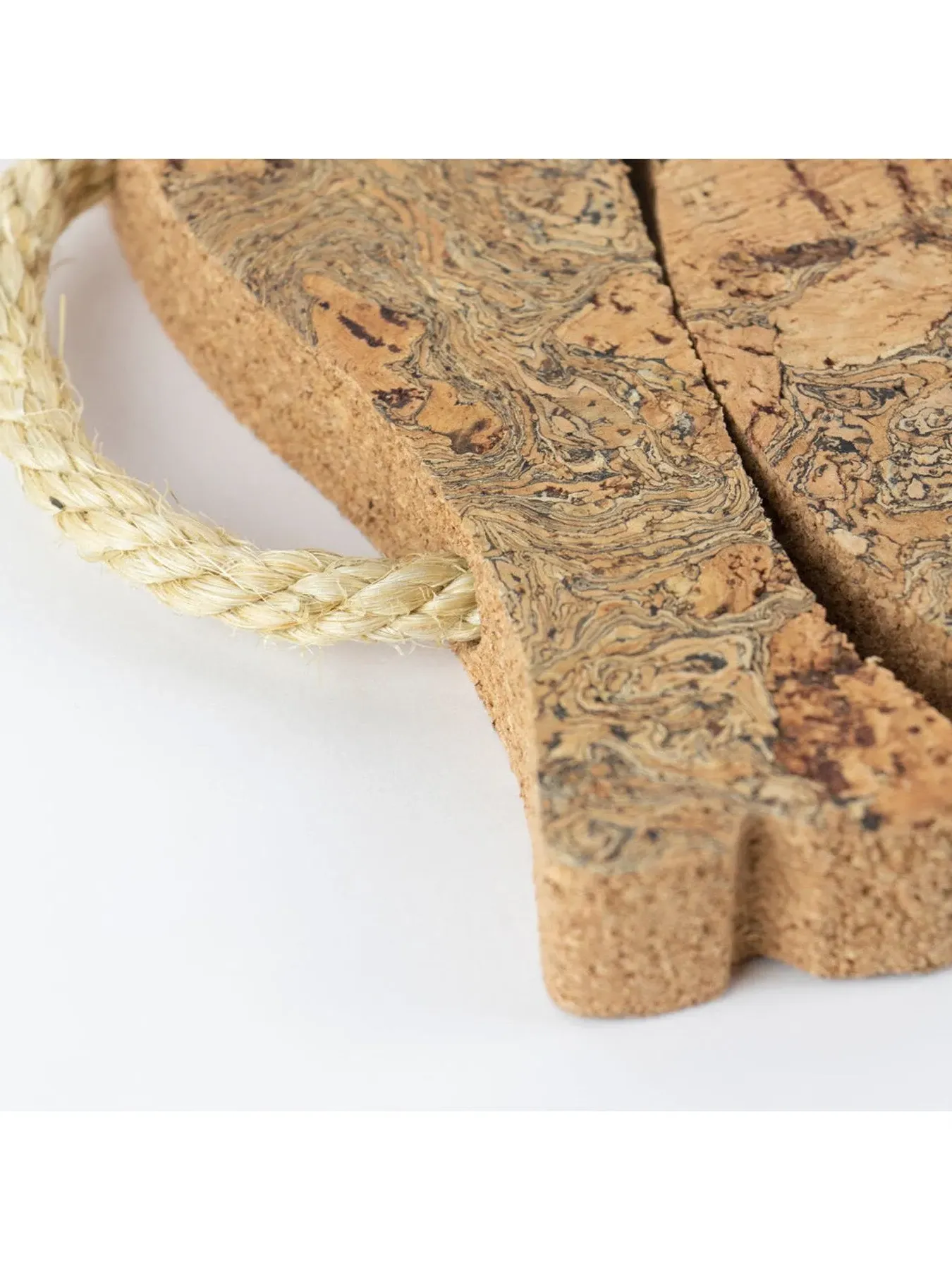 5 Fish Trivet - Ice Grey, Cork