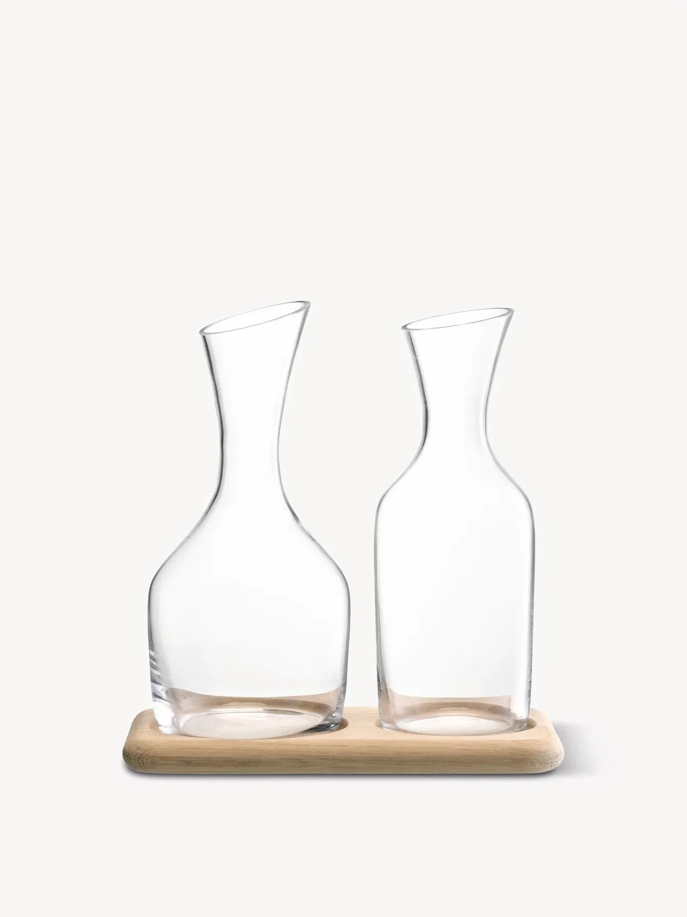 1.2L Wine Carafe with Base - Clear, Glass