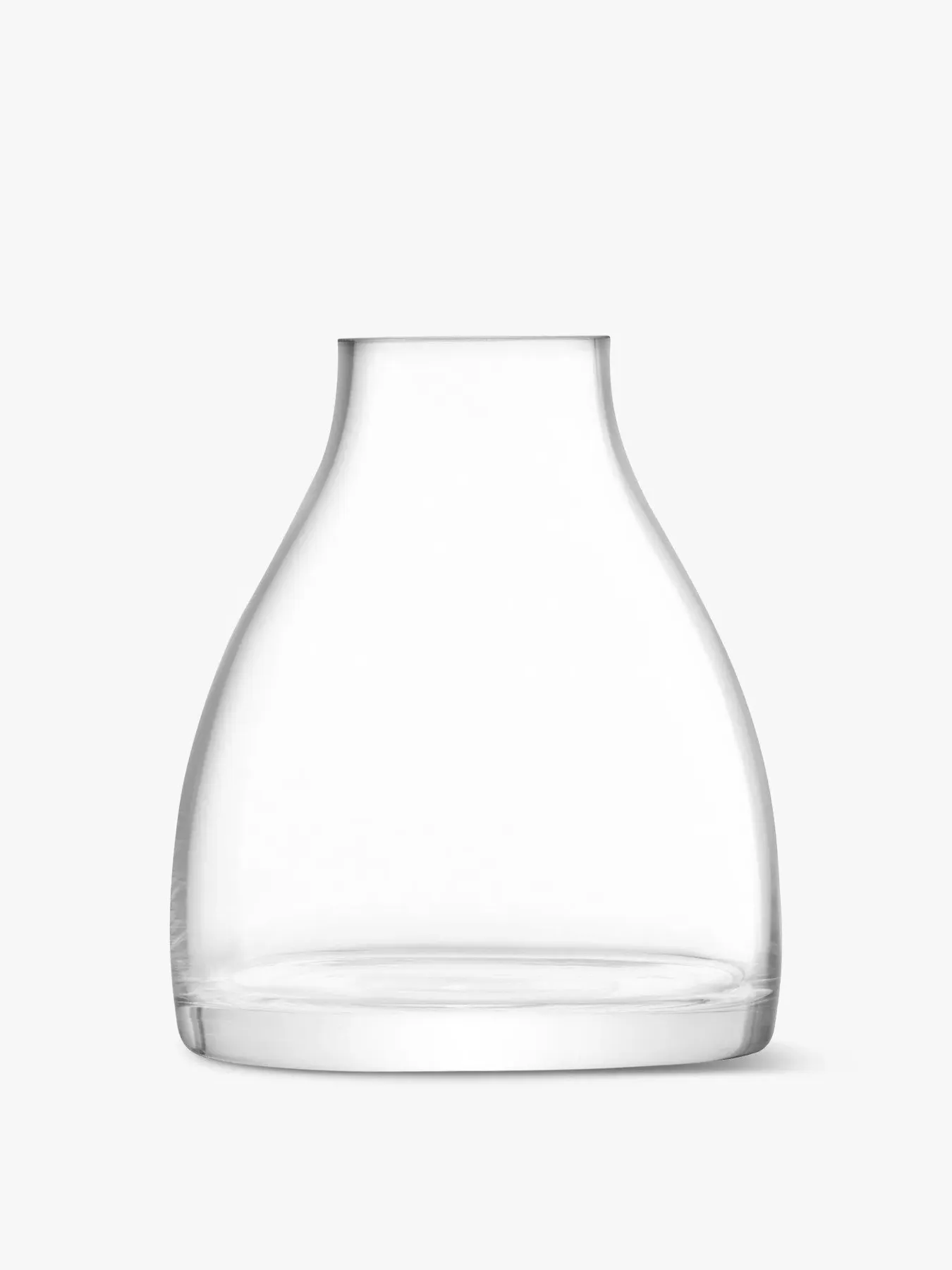 16cm Flower Vase - Clear, Glass image