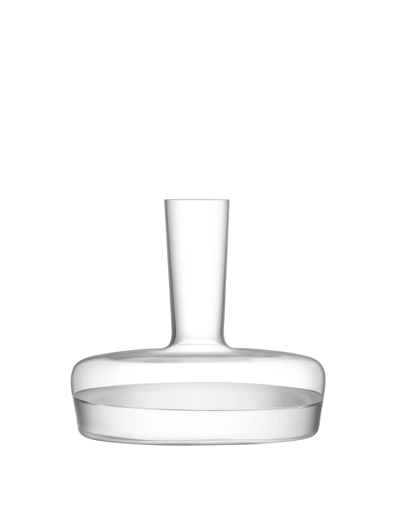 2L Glass Carafe Angular Design - Clear