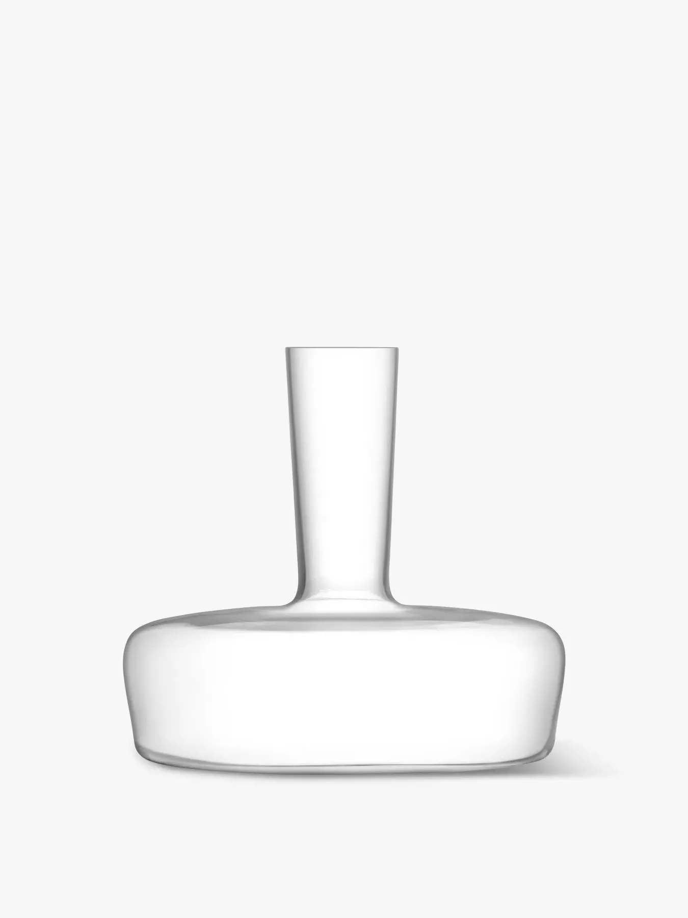 2L Glass Carafe Angular Design - Clear