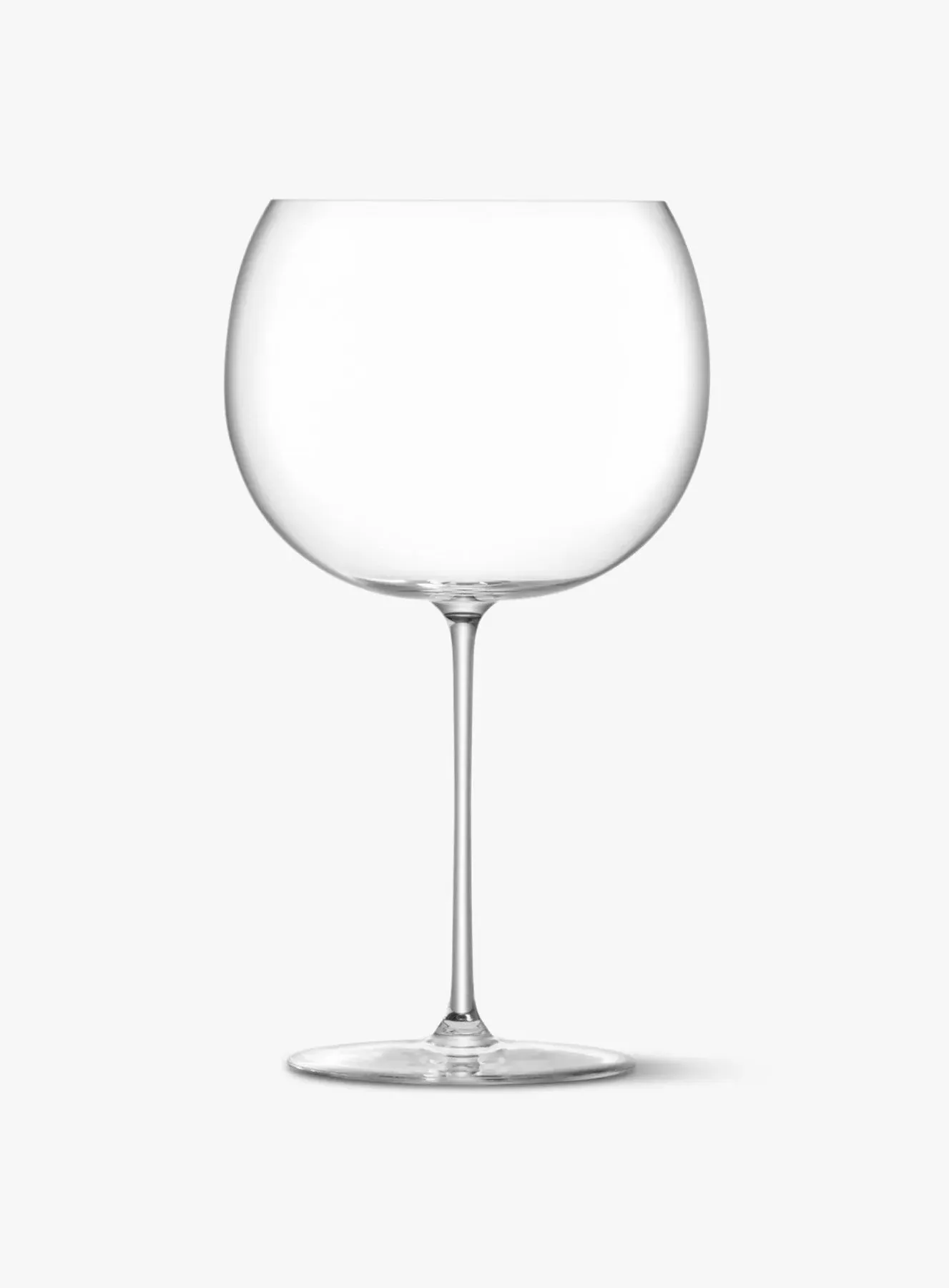 4-Piece Balloon Glass Set - Clear Glass