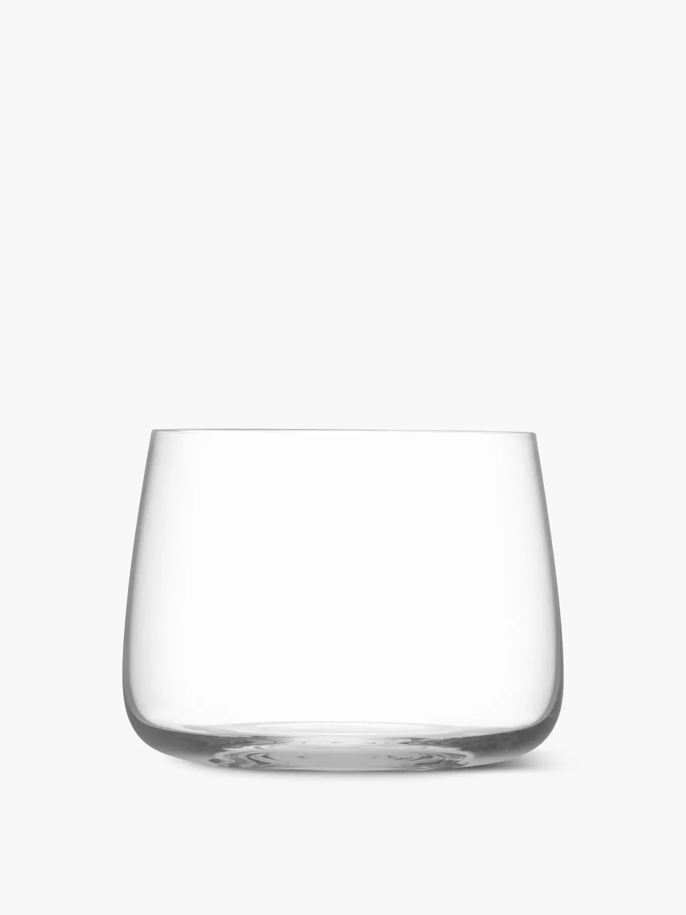 4-Piece Stemless Glass Set - Clear