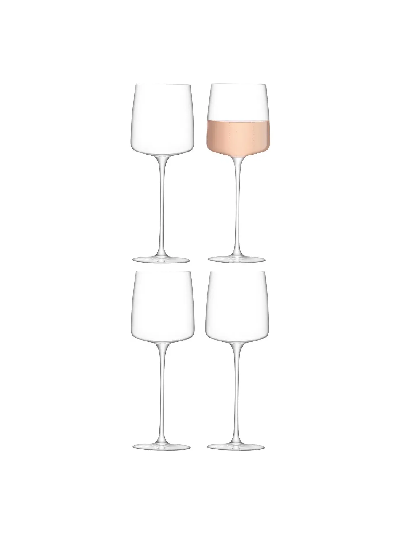 4-Piece Wine Glass Set - Clear, Glass image