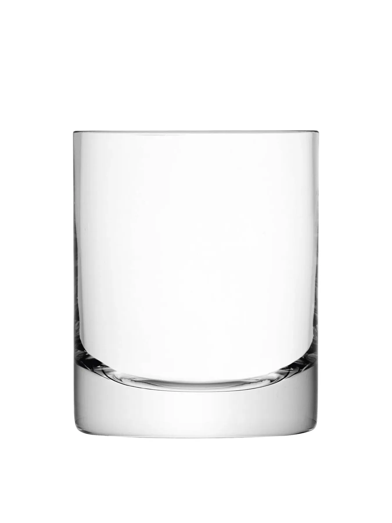 Set of 2 Bar Tumblers - Clear, Glass