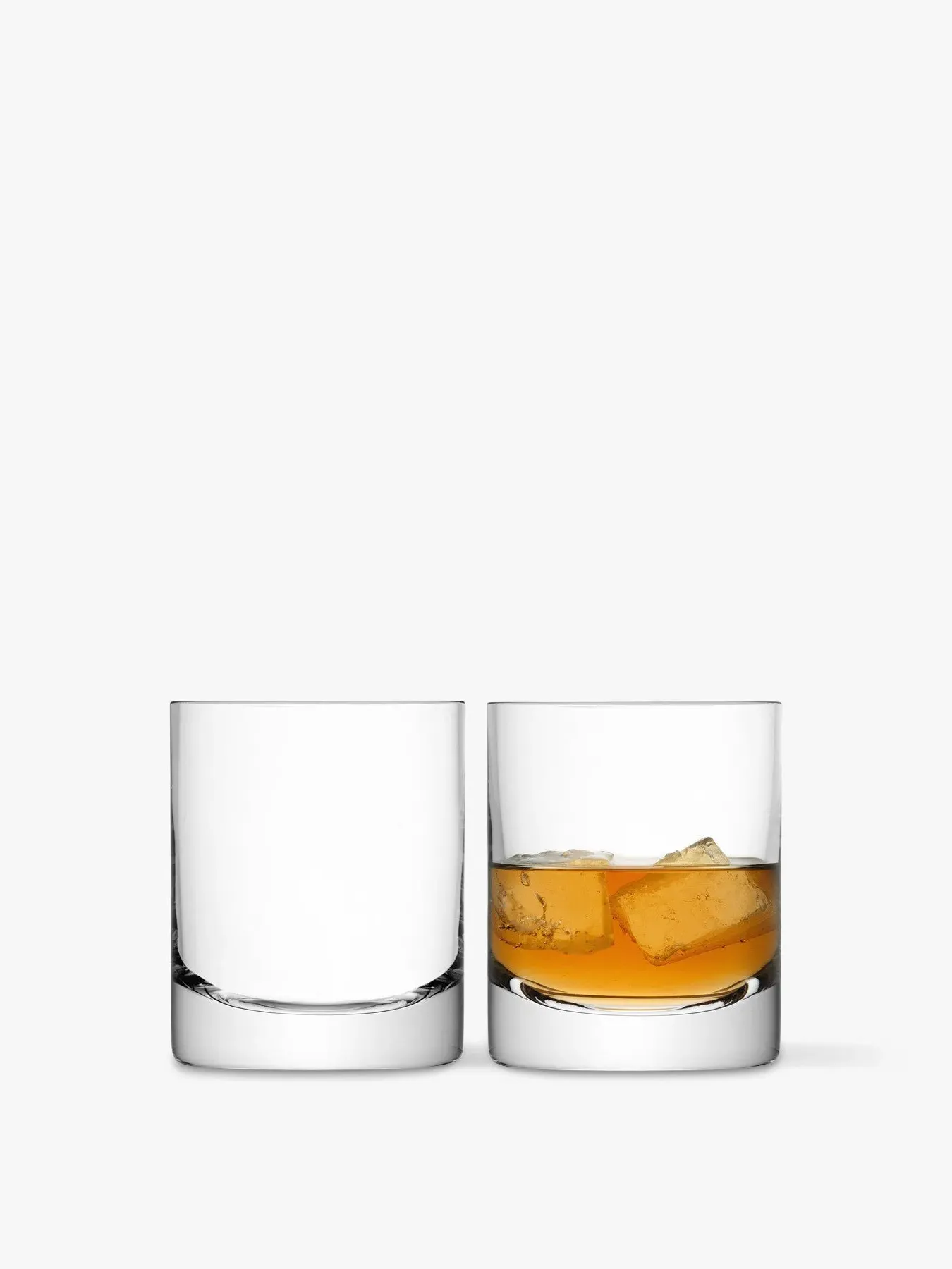 Set of 2 Bar Tumblers - Clear, Glass image