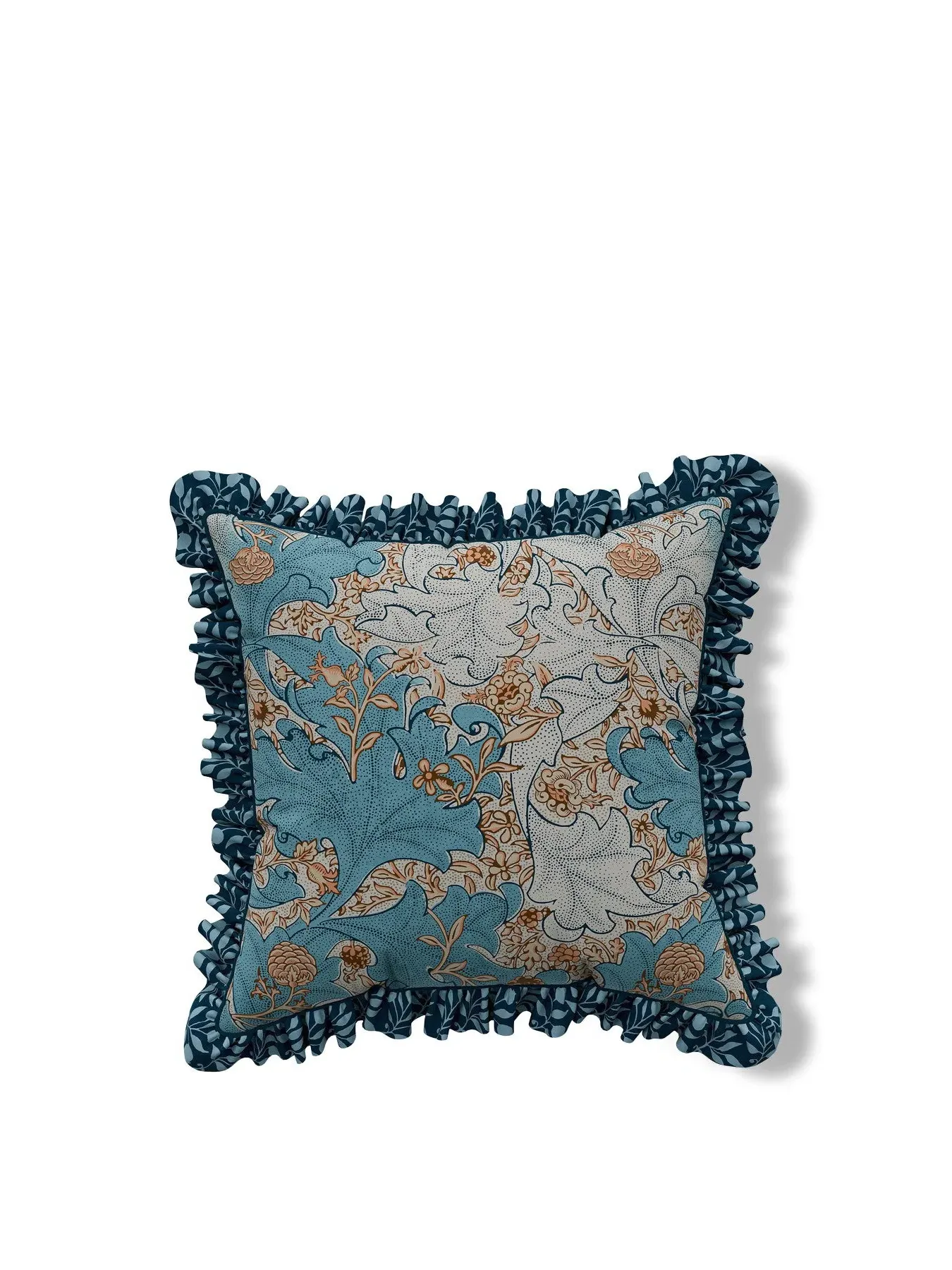 Bird Cushion - Webb's Blue image