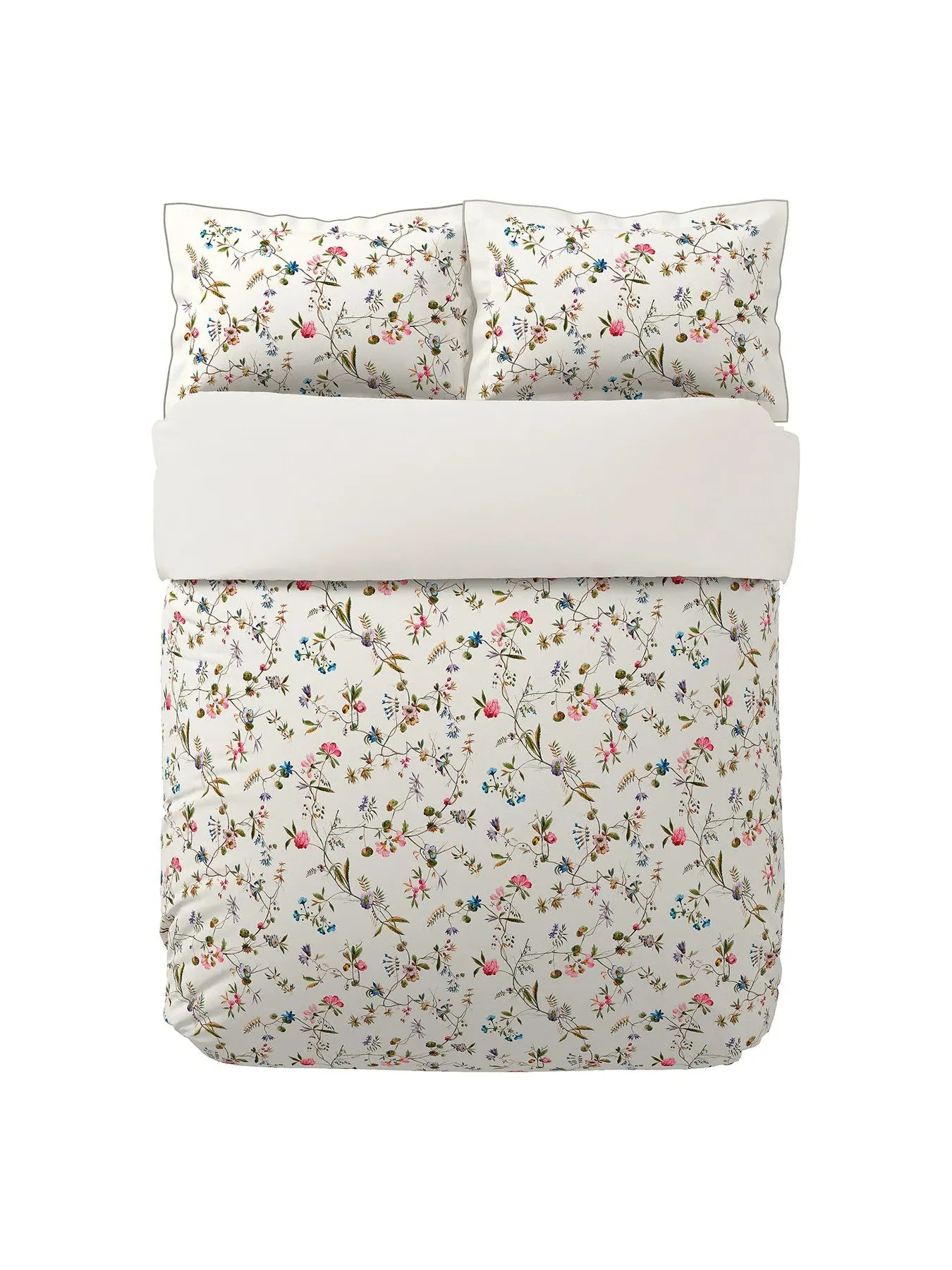 King Size Duvet Cover Set - Multi, Floral