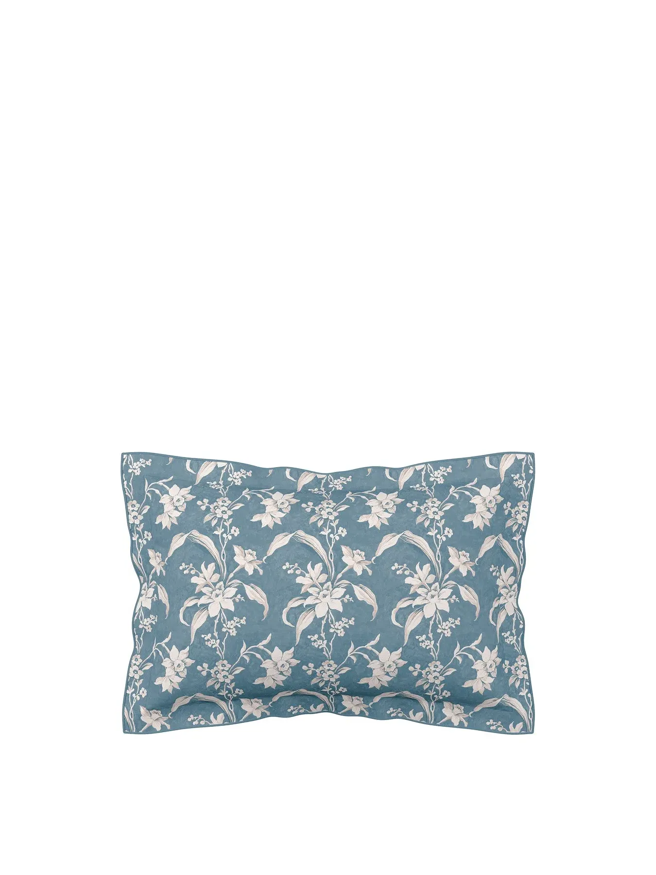 Single Duvet Cover Set - Blue, Cotton