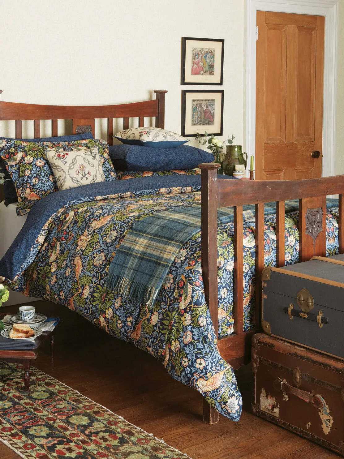 Single Duvet Cover Set - Indigo