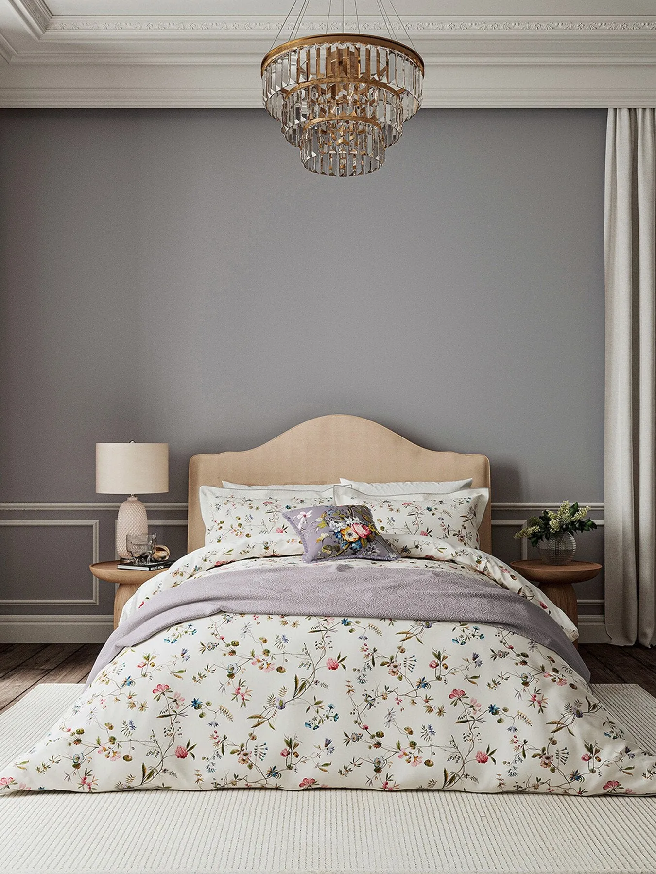 Single Duvet Cover Set - Multi, Floral image