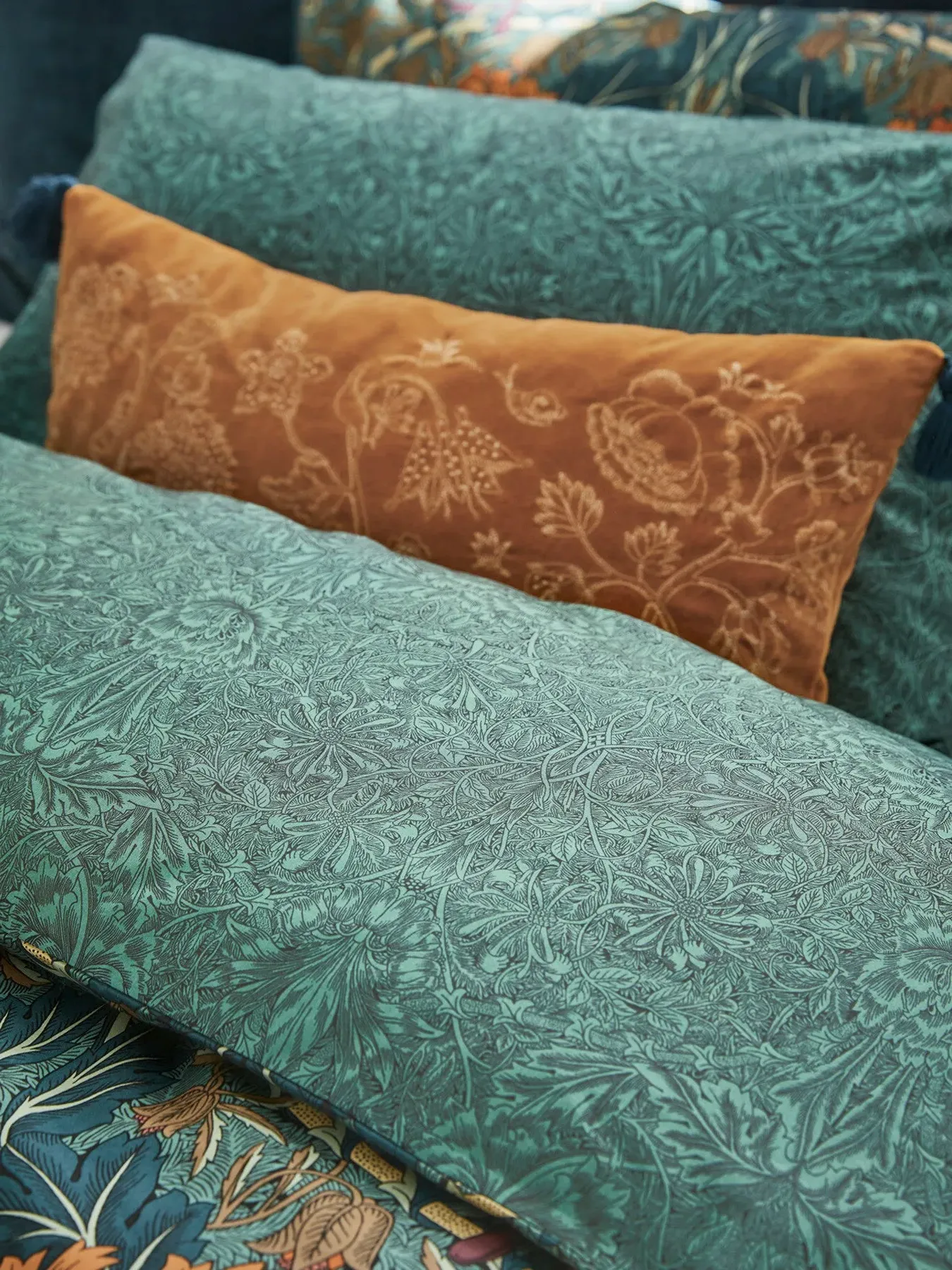 Standard Pillowcase Pair - Saffron, Cotton