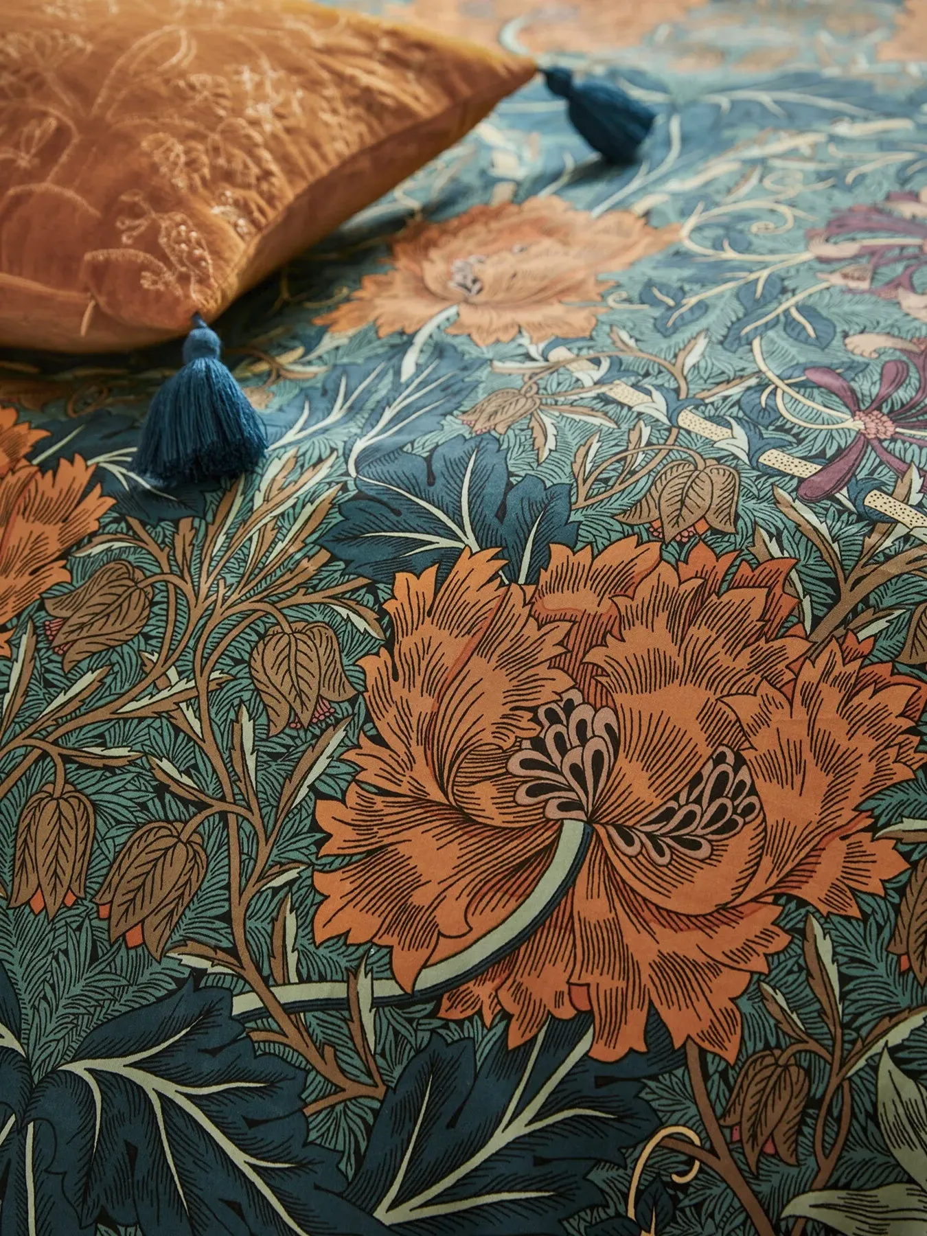 Standard Pillowcase Pair - Saffron, Cotton