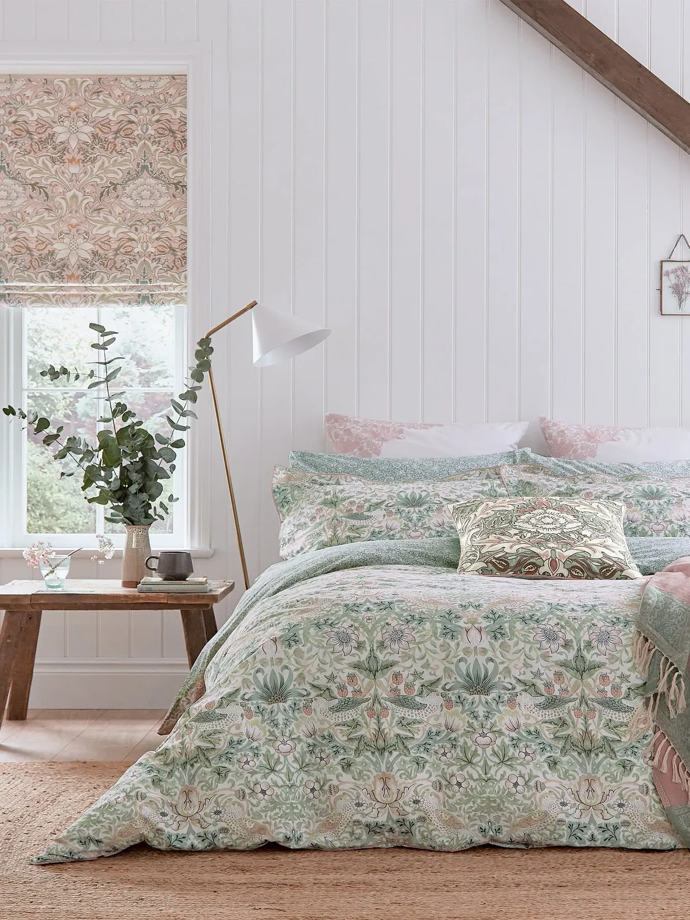 Super King Duvet Cover Set - Cochineal Pink