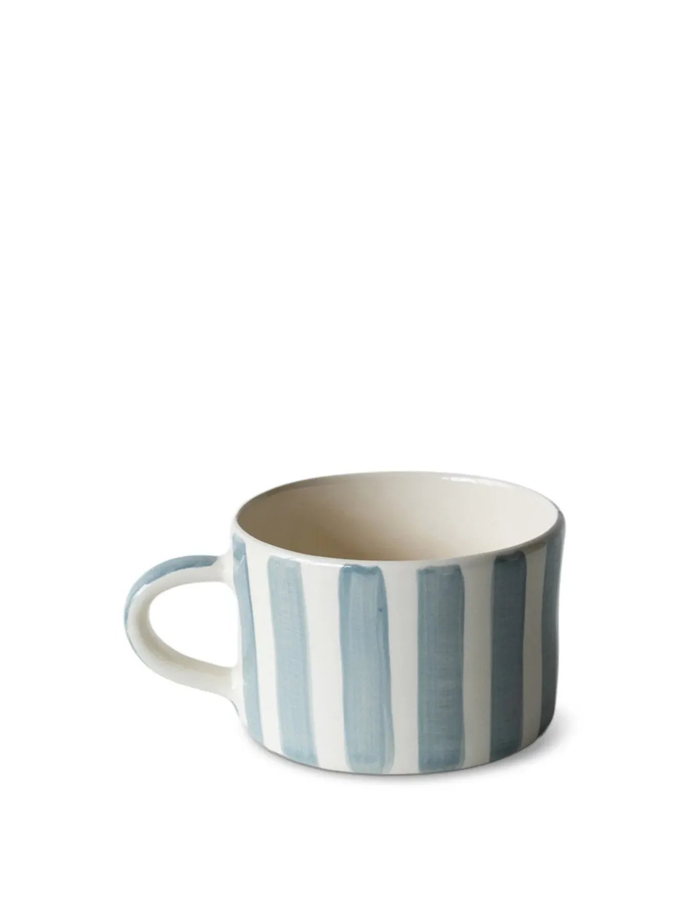 Candy Stripe Mug - Dove Grey image