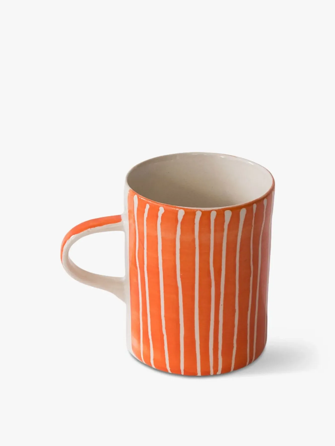 Demi Mug Handmade - Tangerine, Ceramic image