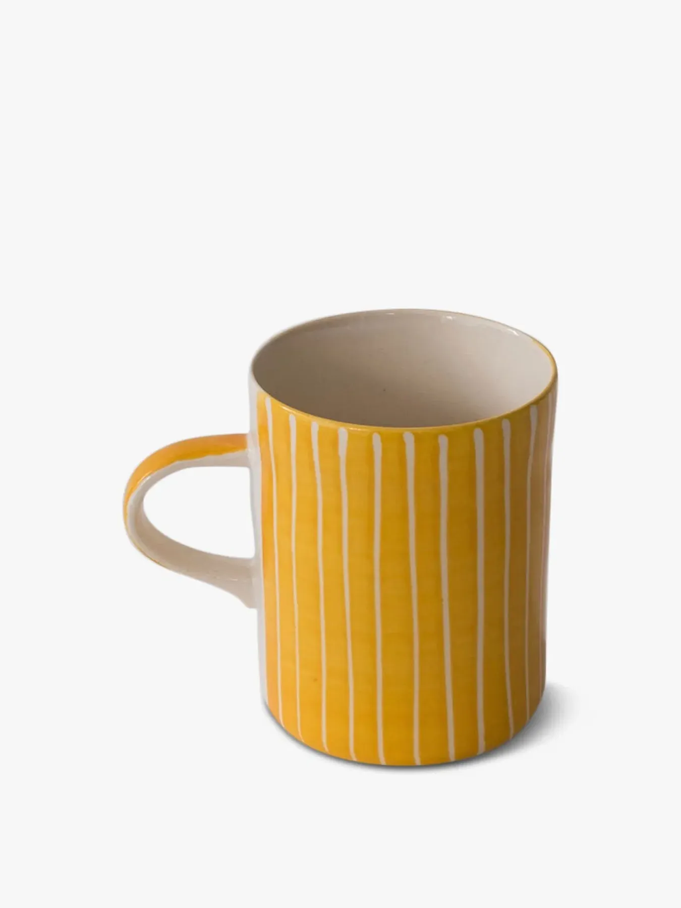 Demi Mug Sgraffito Design - Turmeric, Ceramic image