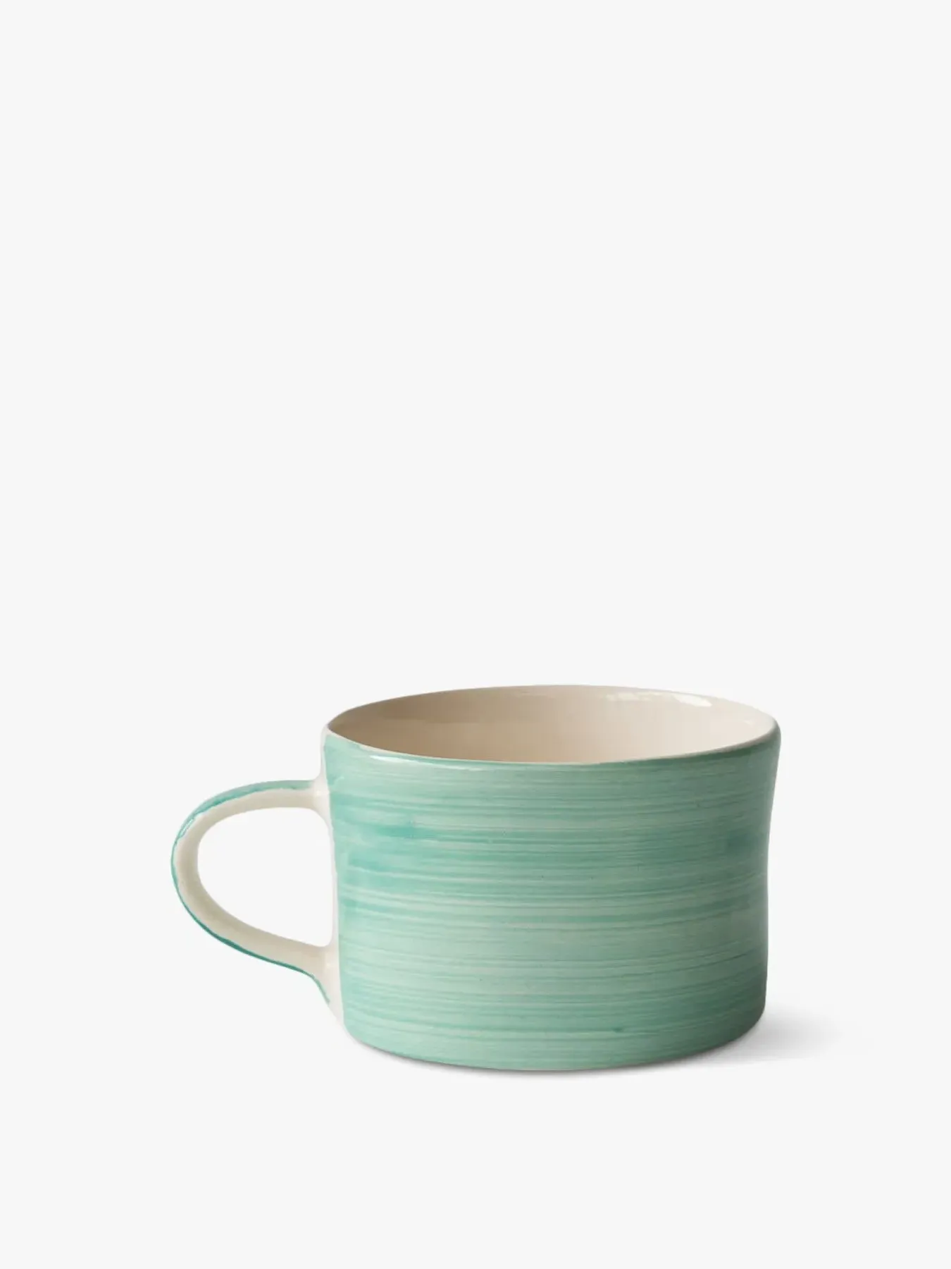 Plain Wash Mug - Mint, Ceramic image