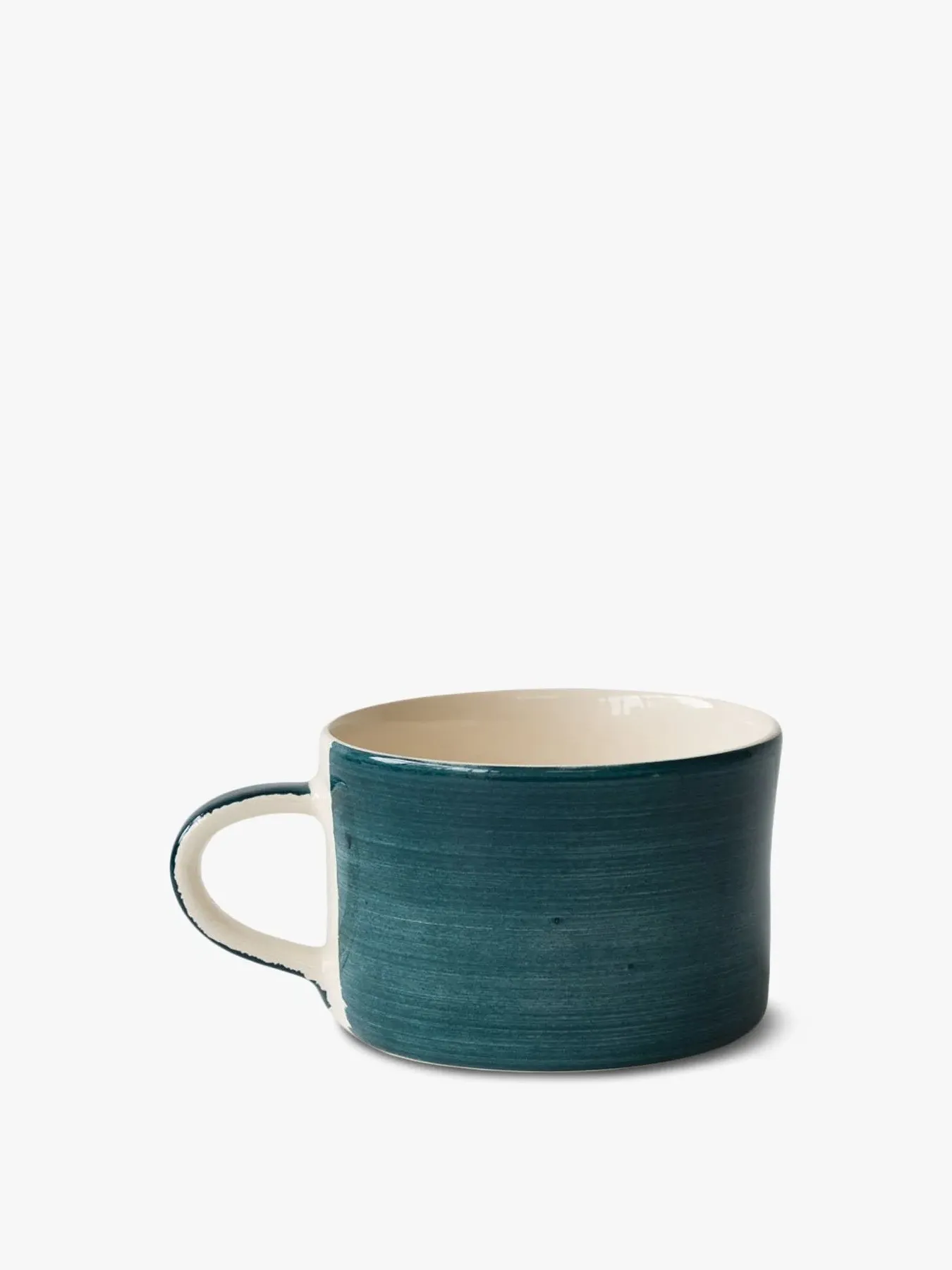Plain Wash Mug - Teal, Ceramic image