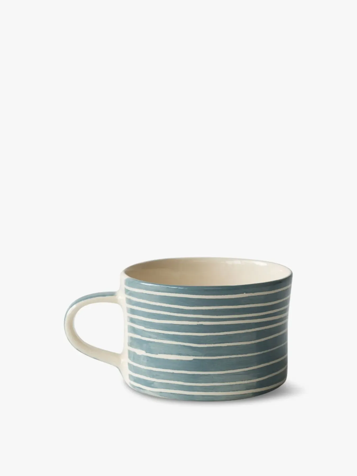 Sgraffito Mug - Dove Grey, Ceramic image