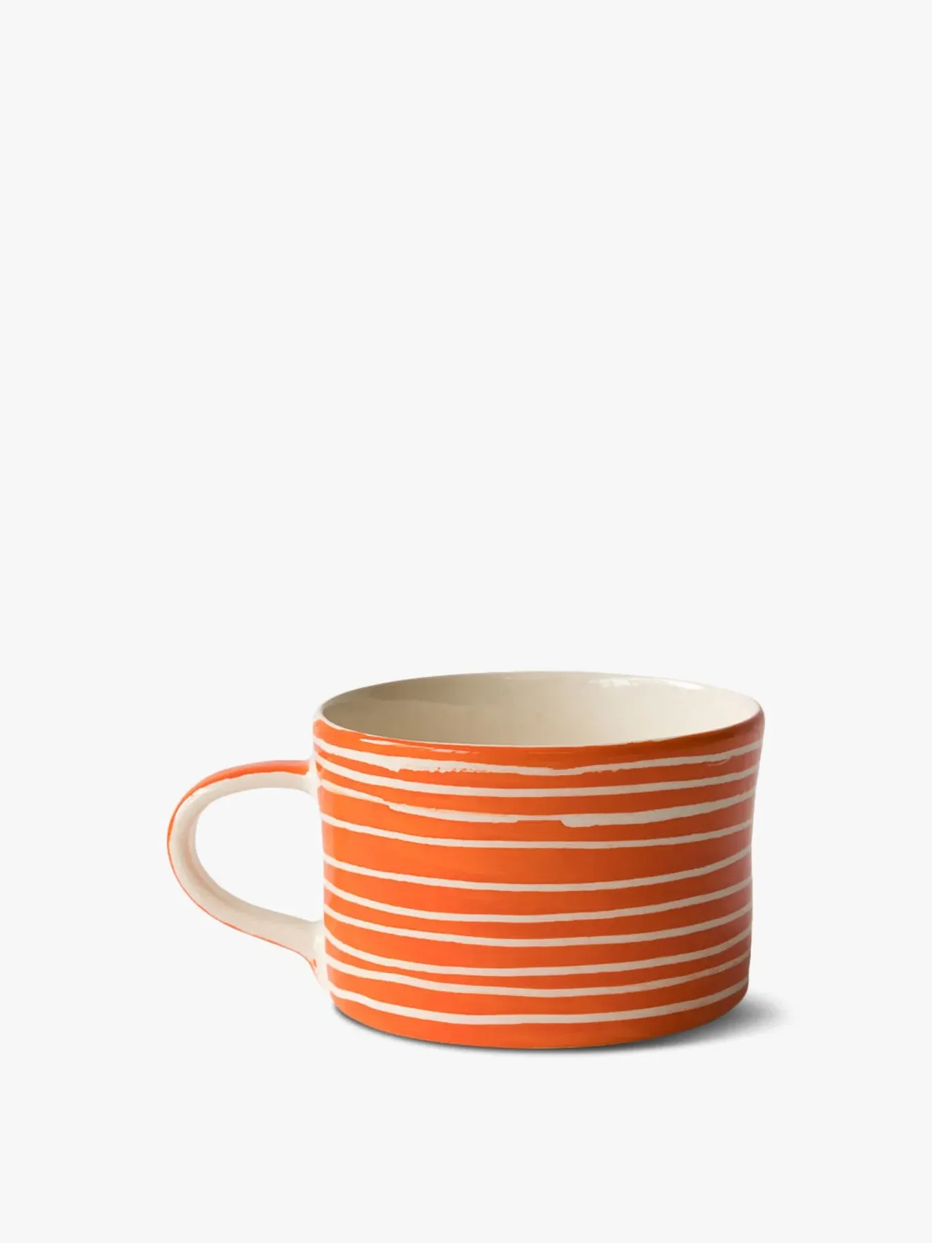 Sgraffito Mug - Tangerine, Ceramic image