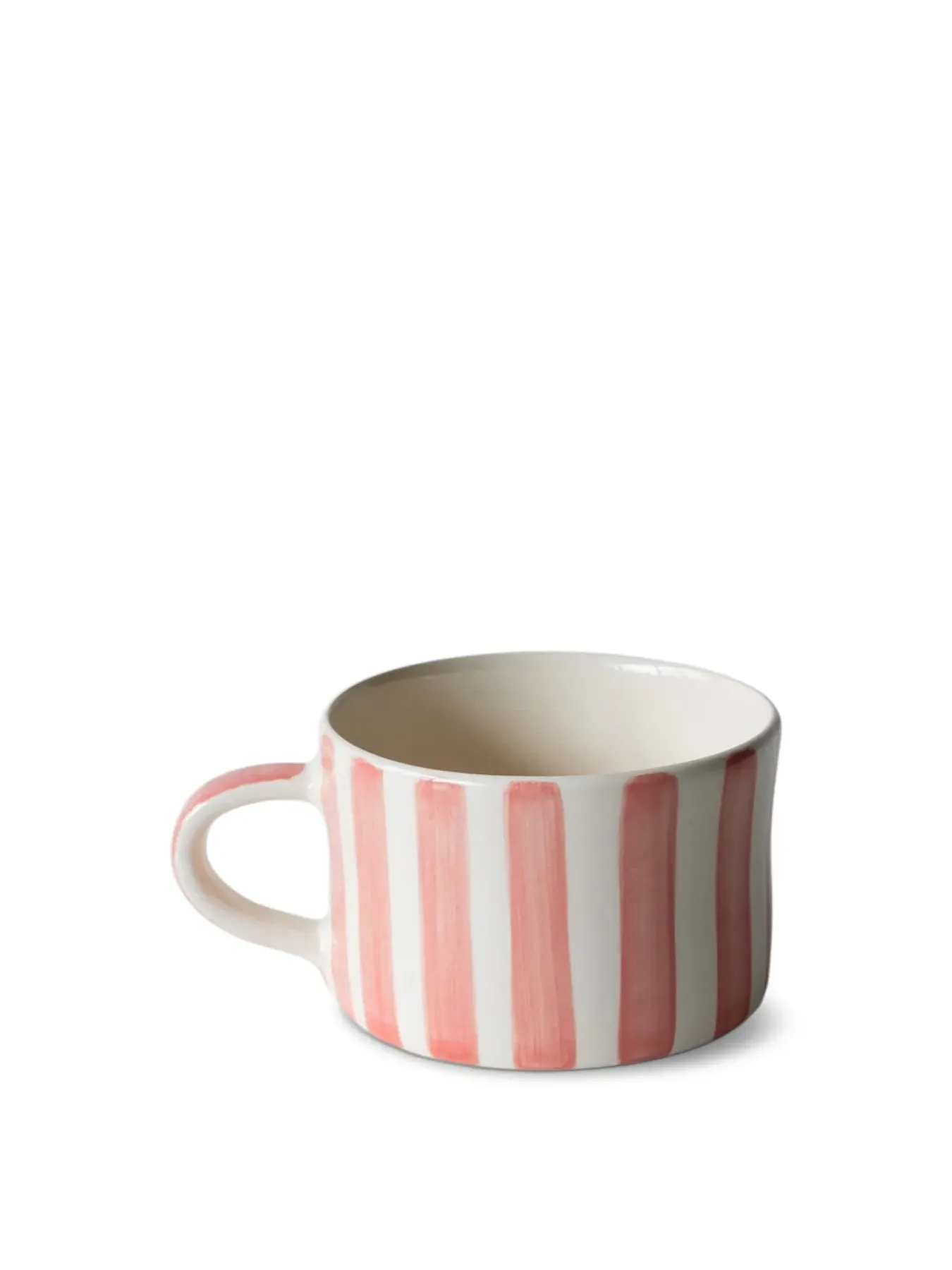 Striped Mug - Rose, Ceramic image