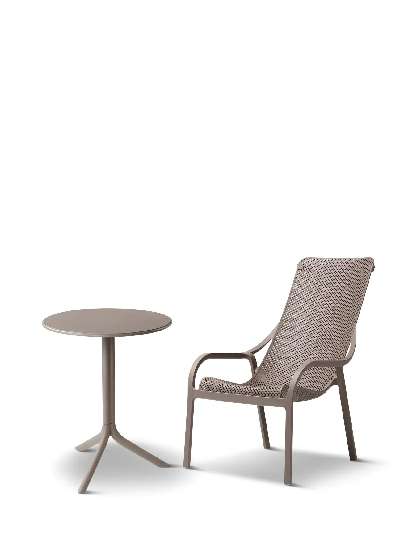 2-Chair Lounge Set with Table - Tortora image