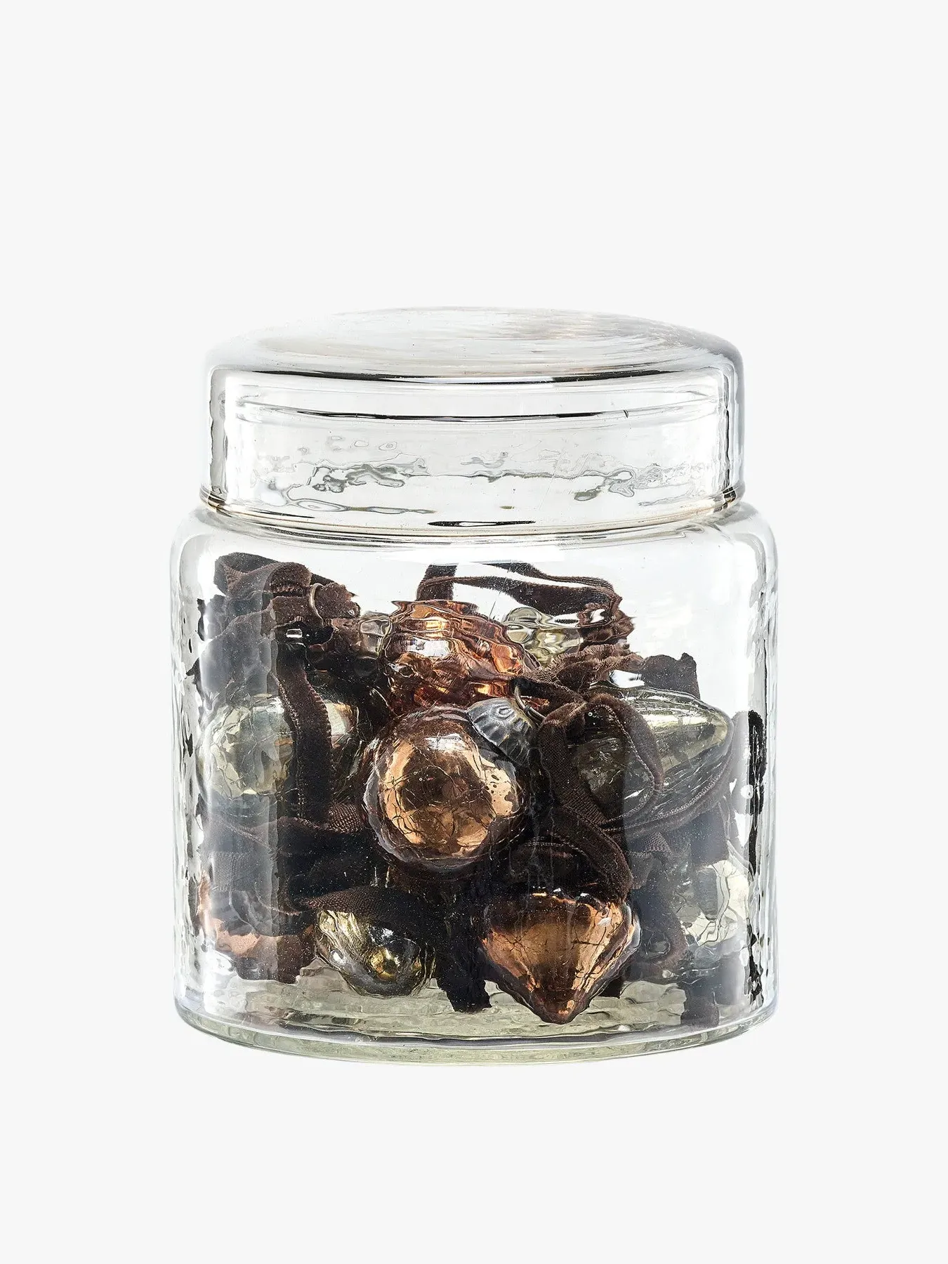 16-Piece Bauble Set with Storage Jar - Mixed image