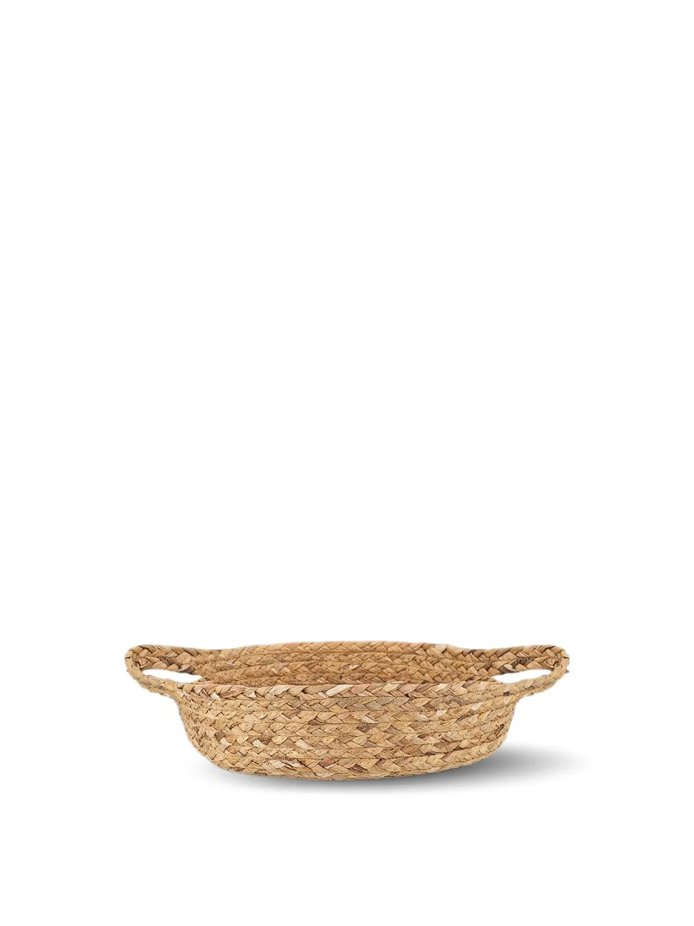 Handled Storage Basket - Natural, Water Hyacinth