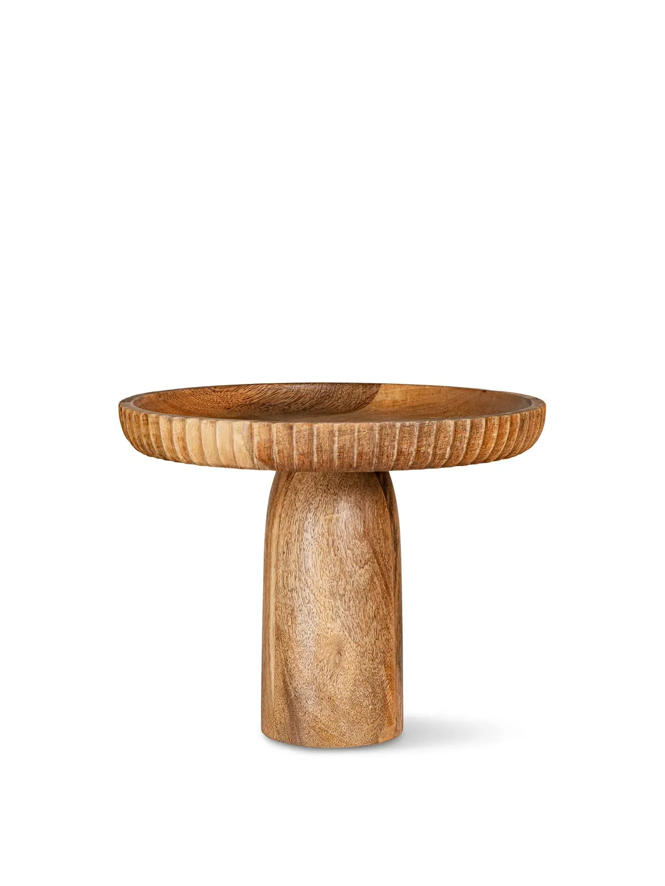 Large Wood Stand - Natural, Mango Wood image