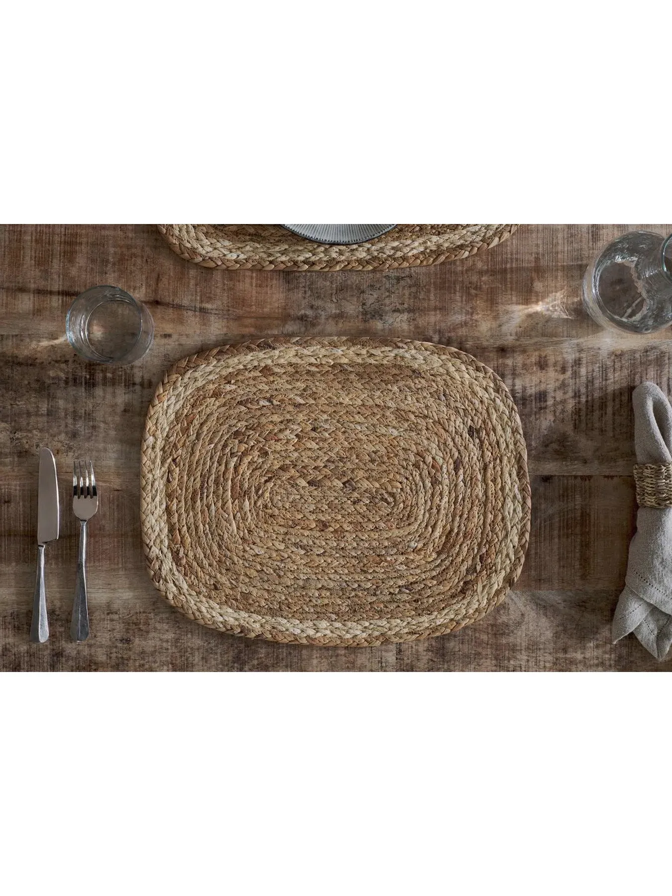 Rectangular Tablemats Set of 4 - Natural