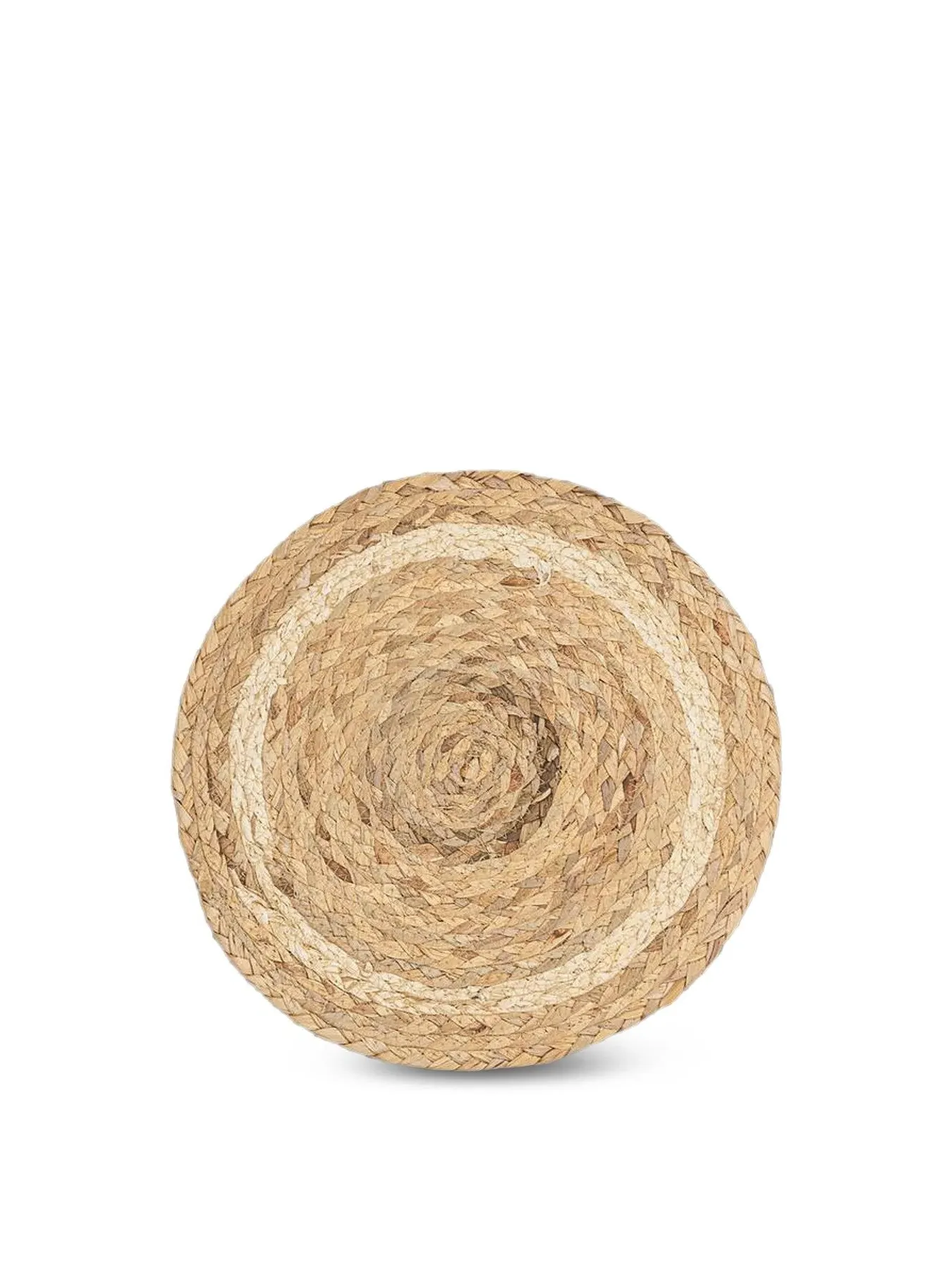 Round Tablemats Set of 4 - Natural, Water Hyacinth image