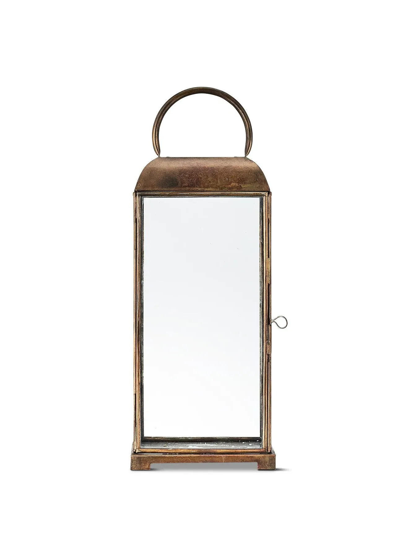 Small Lantern with Arch Design - Brass, Metal image